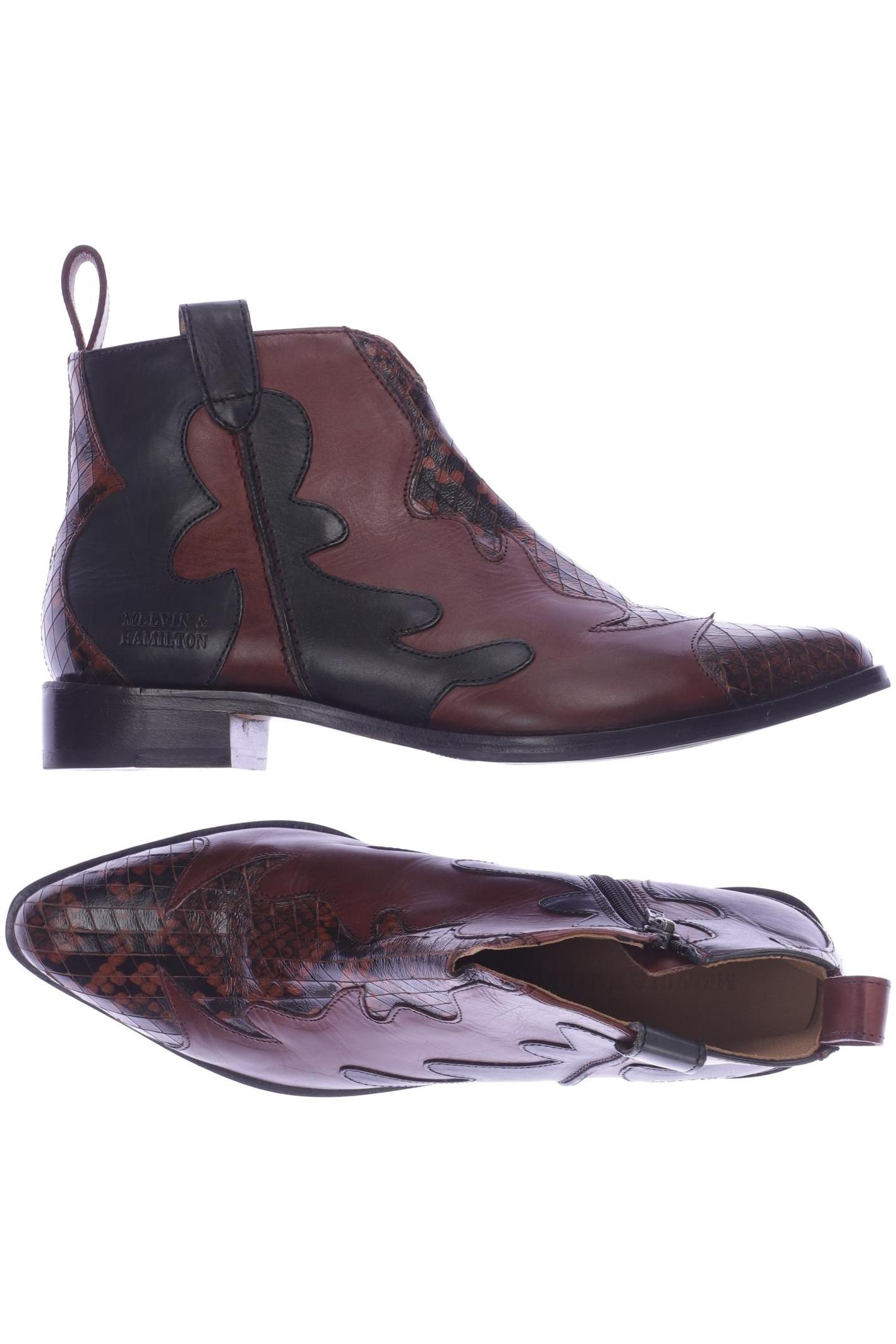 

Melvin & Hamilton Damen Stiefelette, bordeaux, Gr. 38