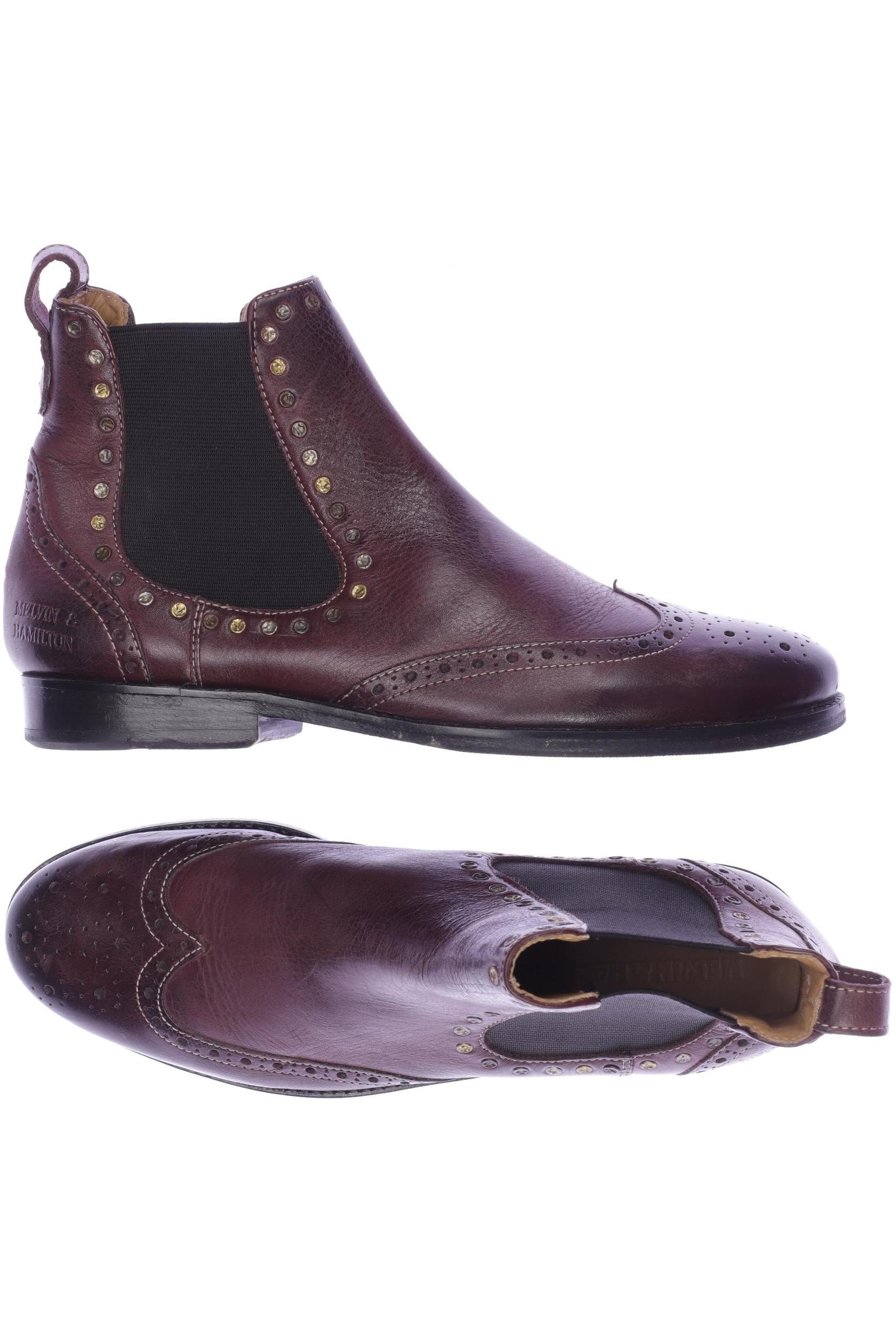 

Melvin & Hamilton Damen Stiefelette, bordeaux, Gr. 38