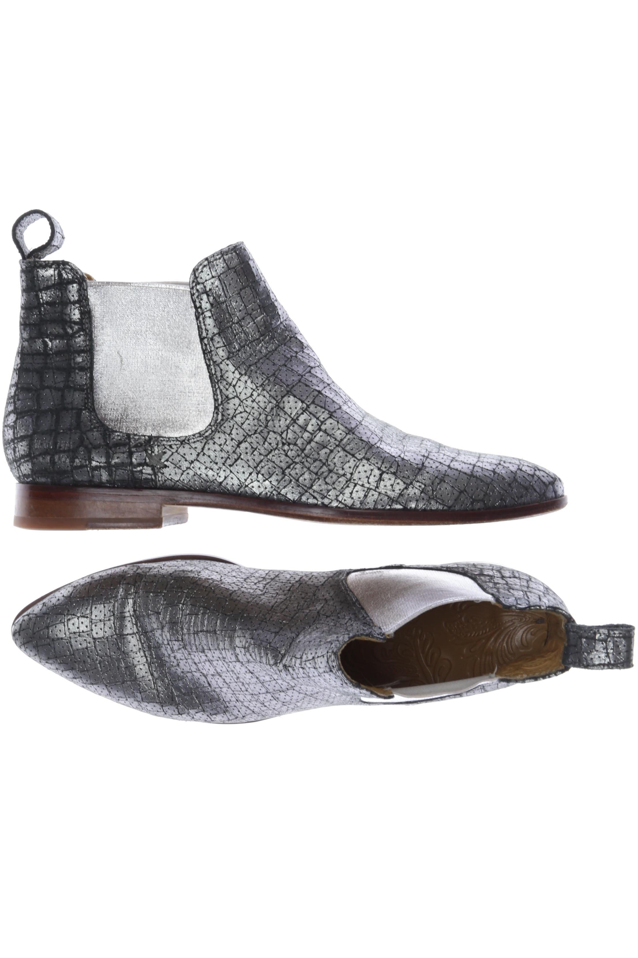 

Melvin & Hamilton Damen Stiefelette, silber, Gr. 38