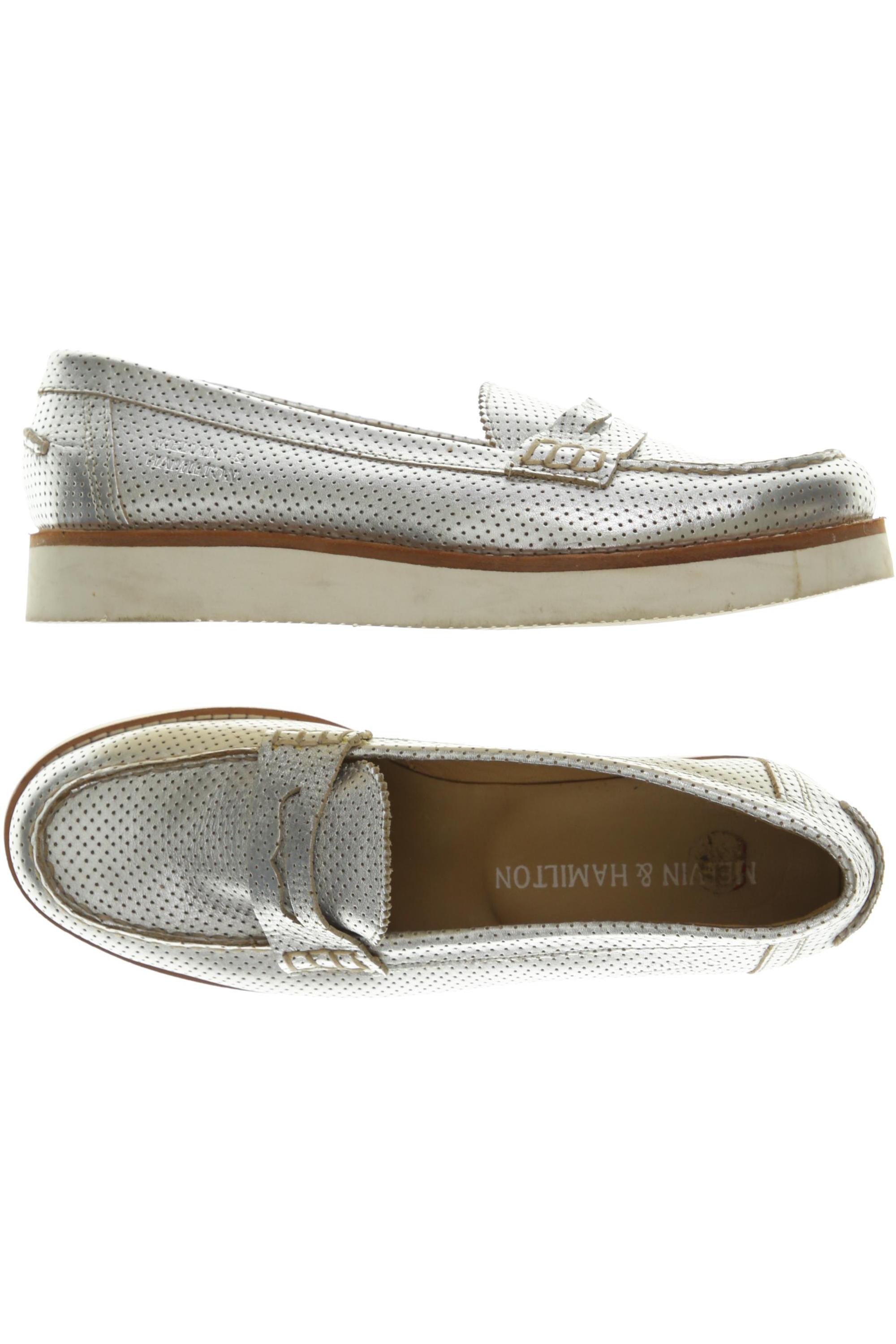 

Melvin & Hamilton Damen Halbschuh, silber, Gr. 37