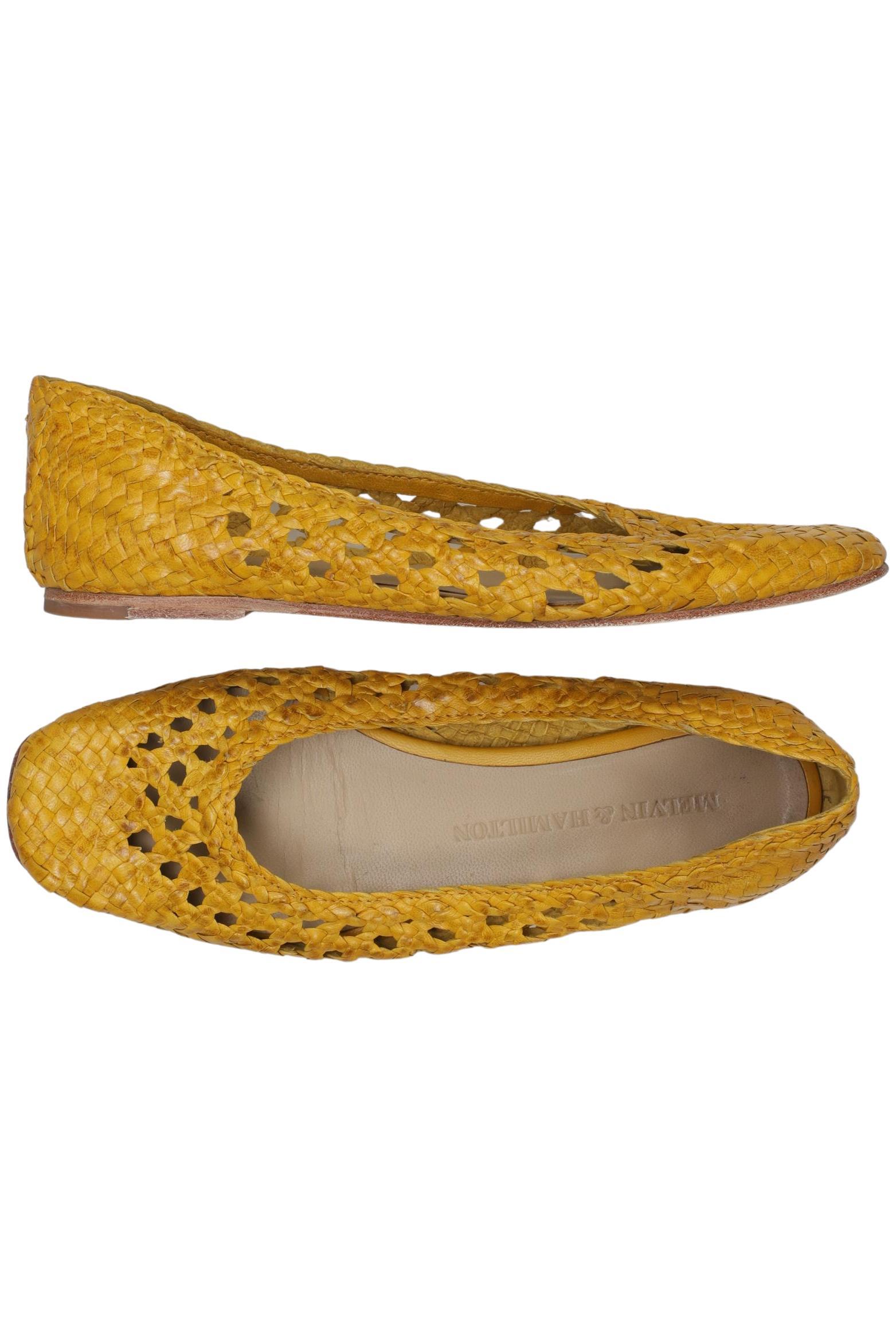 

Melvin & Hamilton Damen Ballerinas, gelb, Gr. 37