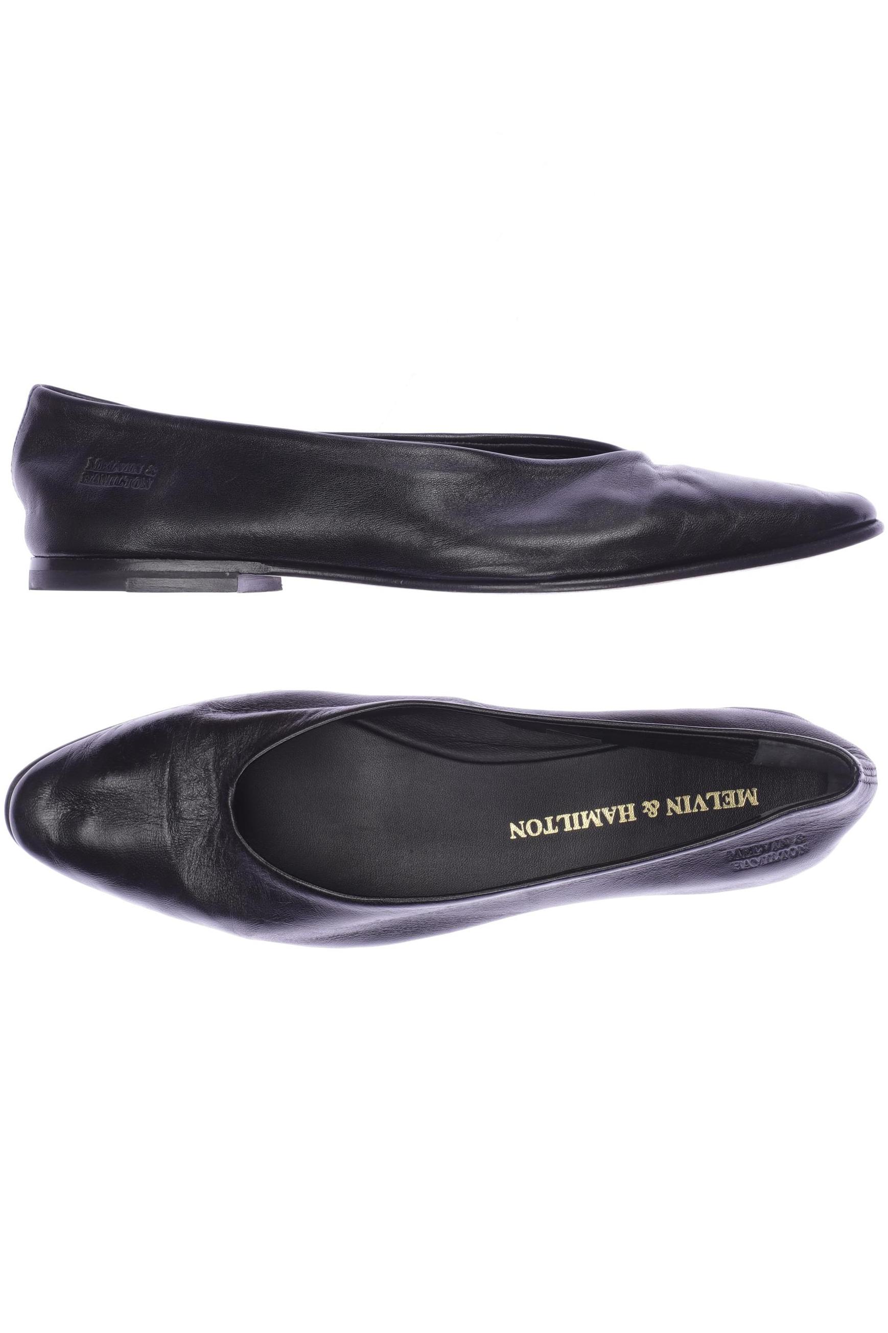 

Melvin & Hamilton Damen Ballerinas, schwarz, Gr. 37