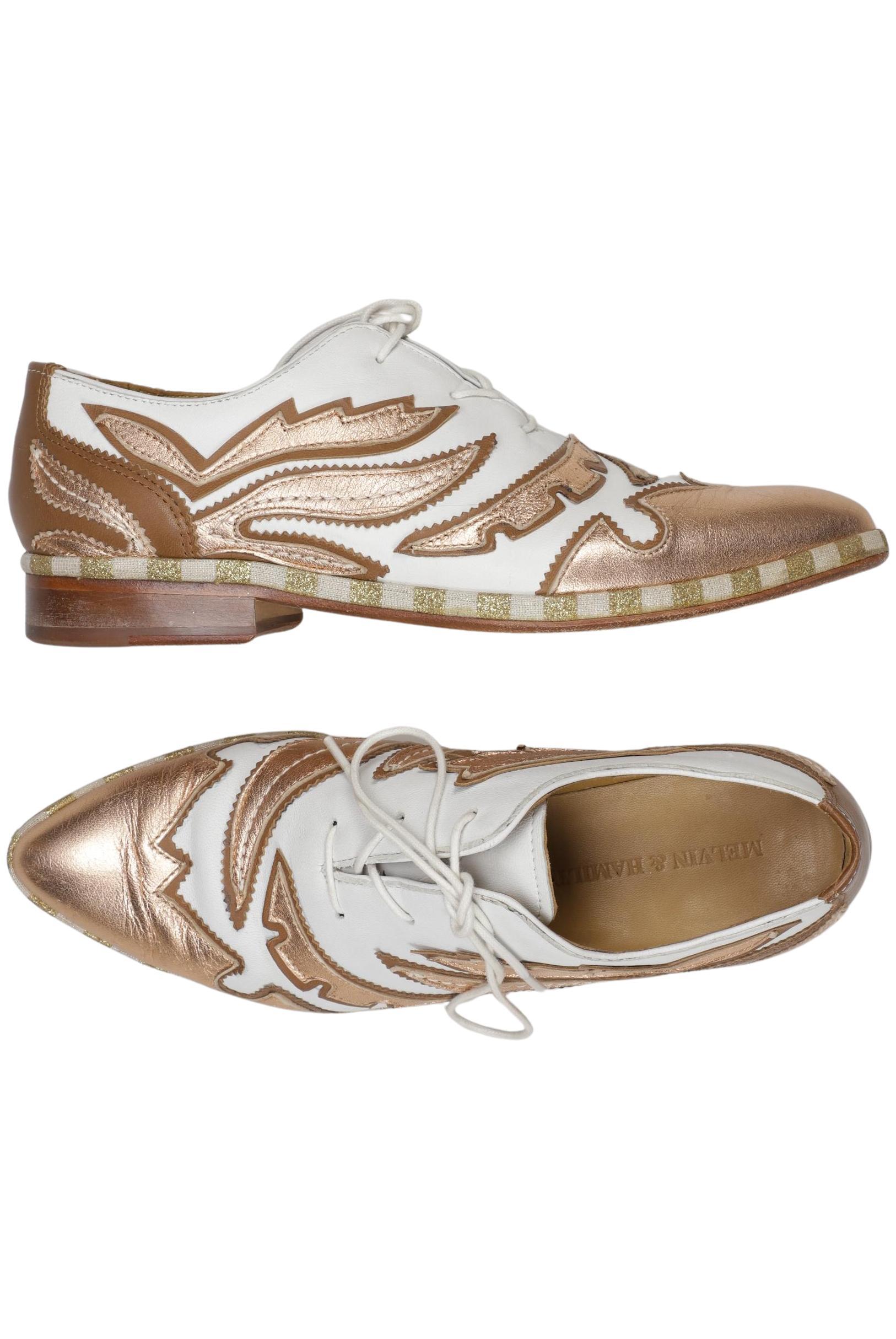 

Melvin & Hamilton Damen Halbschuh, orange, Gr. 37