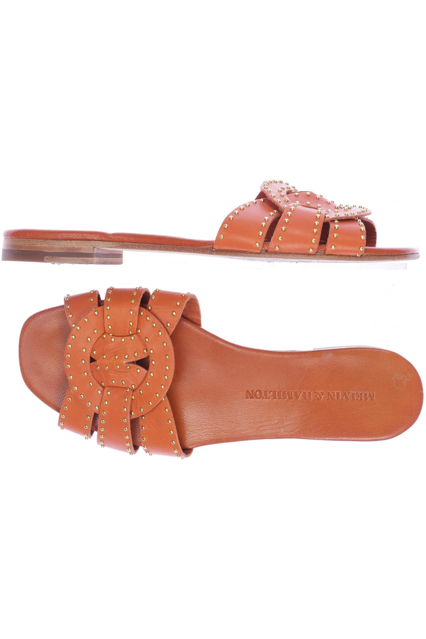 

Melvin & Hamilton Damen Sandale, orange, Gr. 38