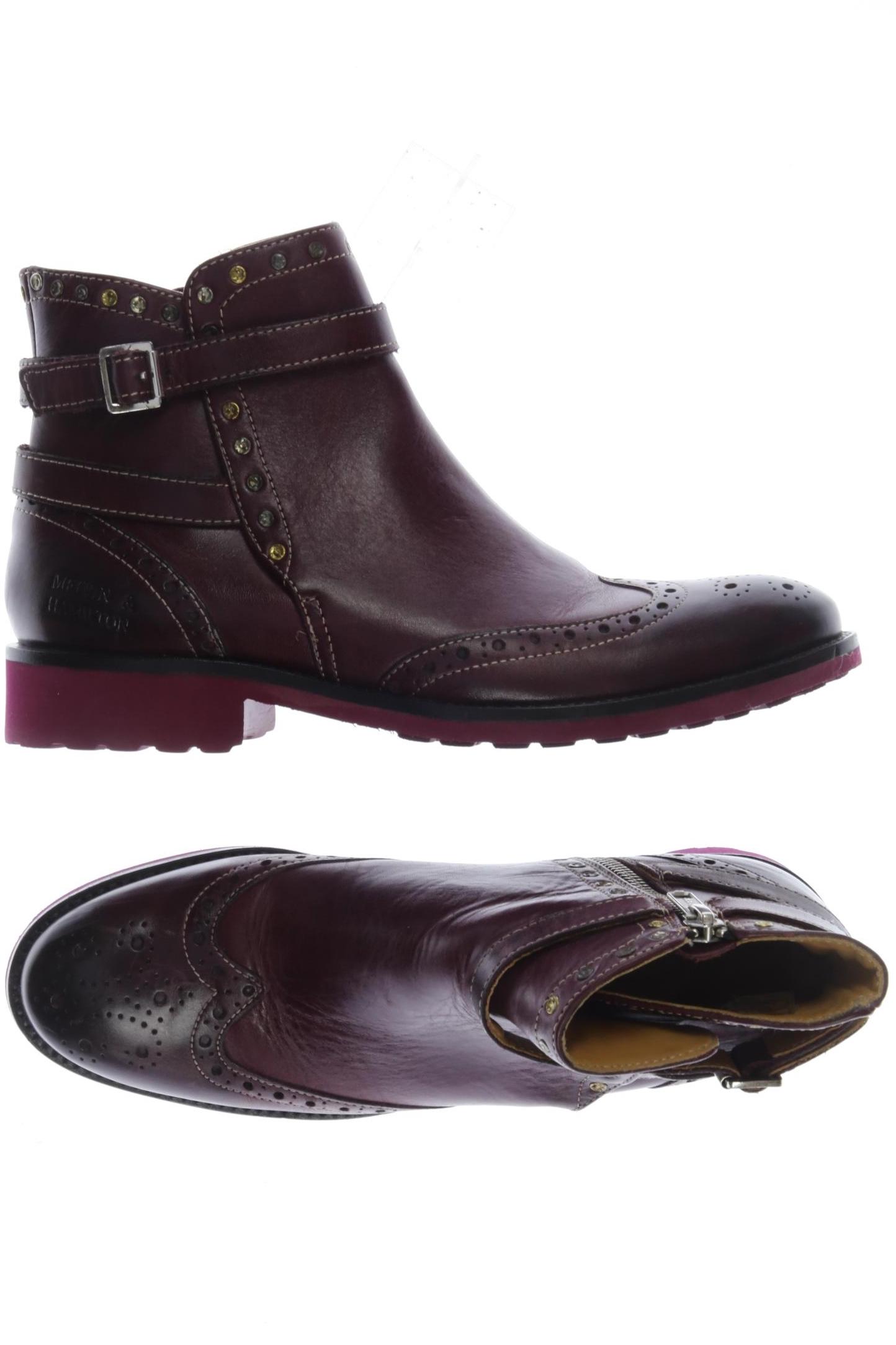 

Melvin & Hamilton Damen Stiefelette, bordeaux, Gr. 37