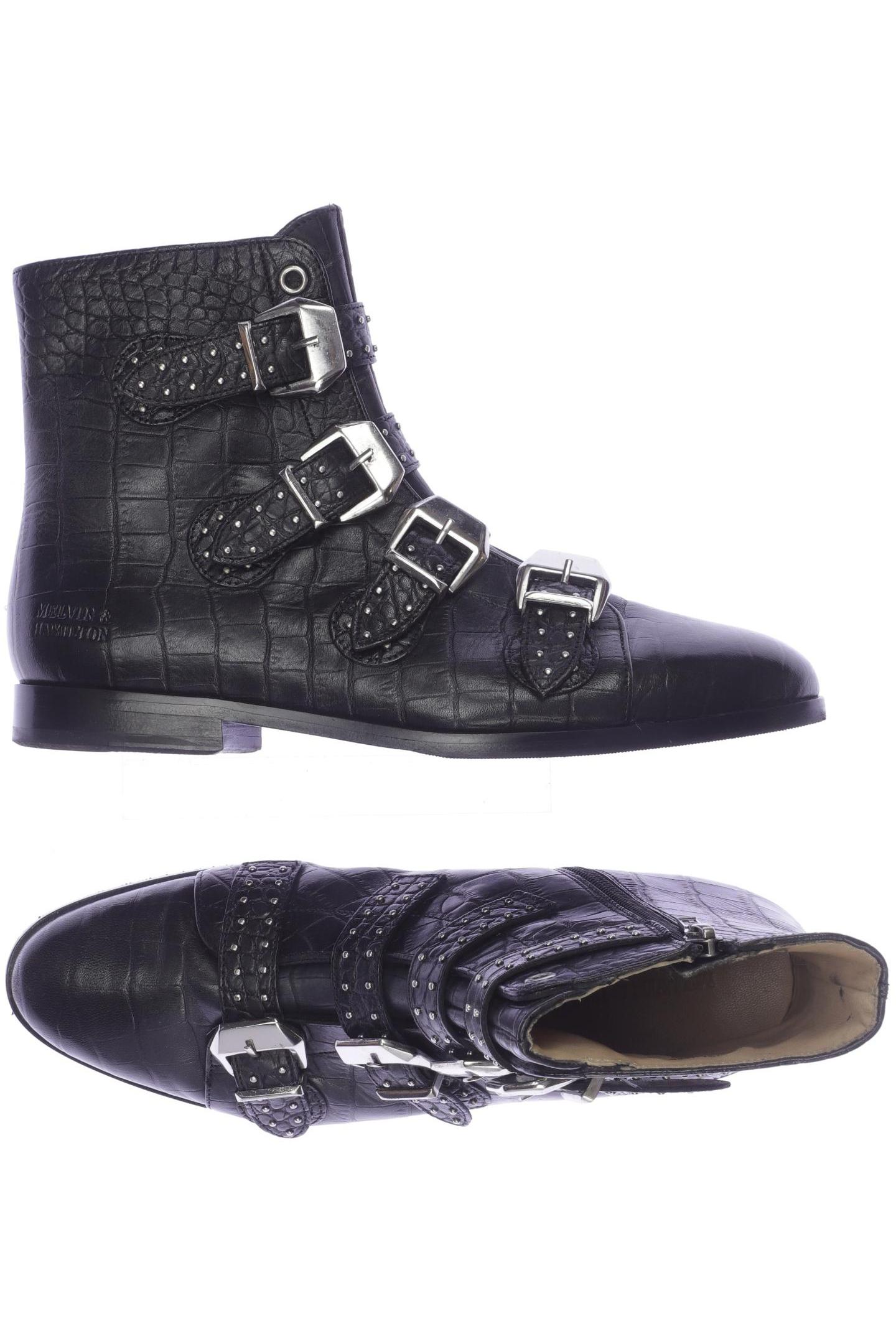 

Melvin & Hamilton Damen Stiefelette, schwarz, Gr. 38