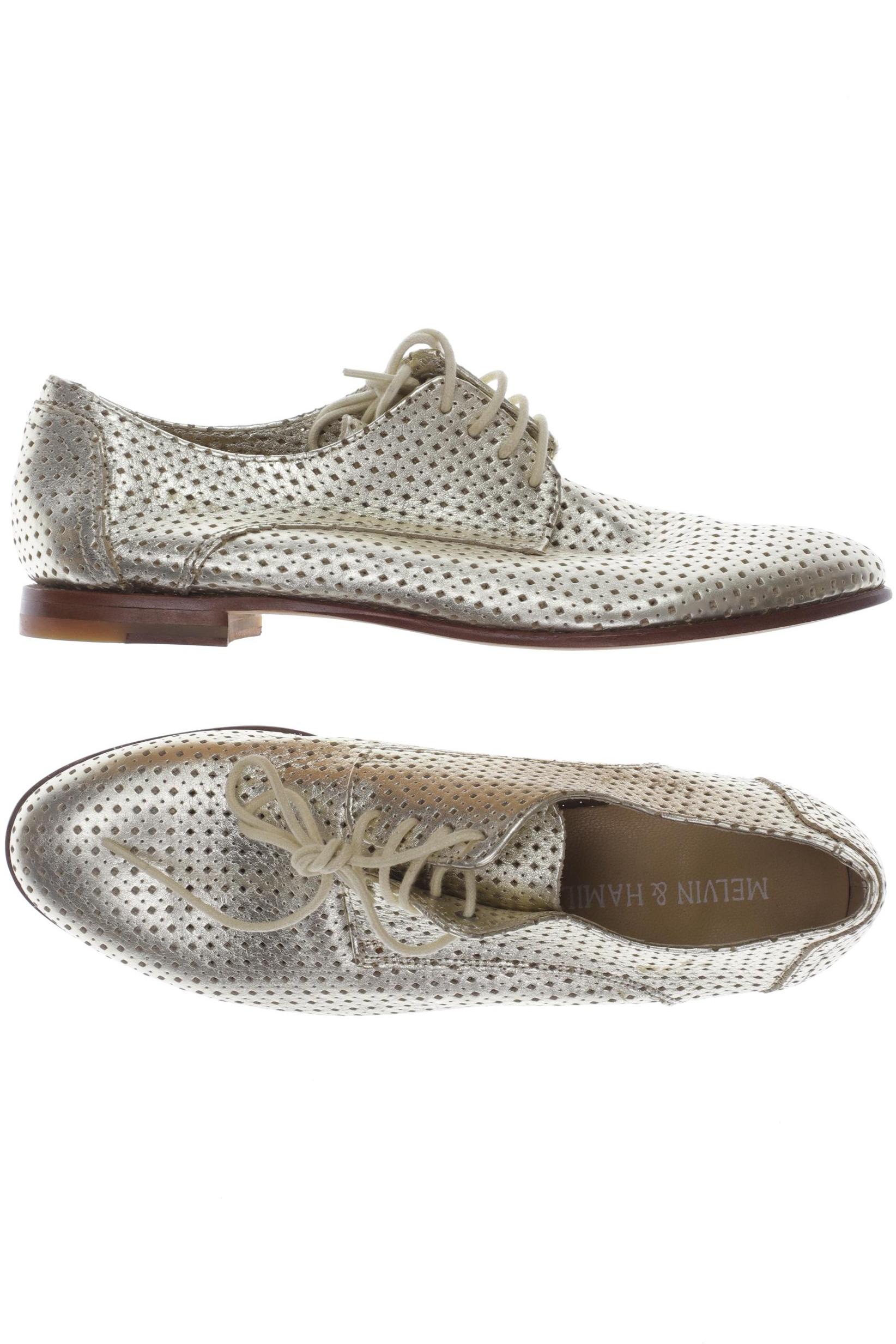 

Melvin & Hamilton Damen Halbschuh, gold