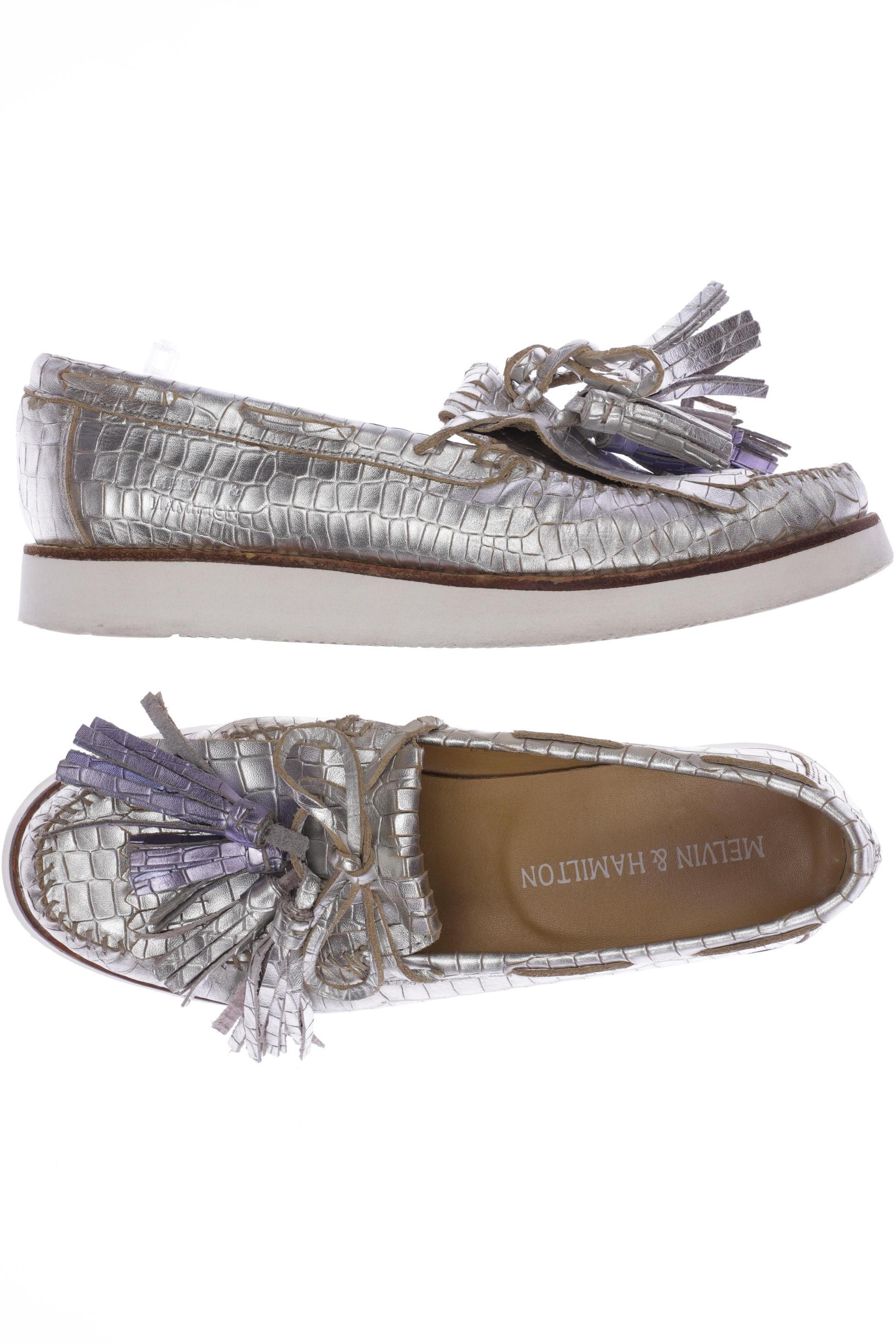 

Melvin & Hamilton Damen Halbschuh, silber, Gr. 39