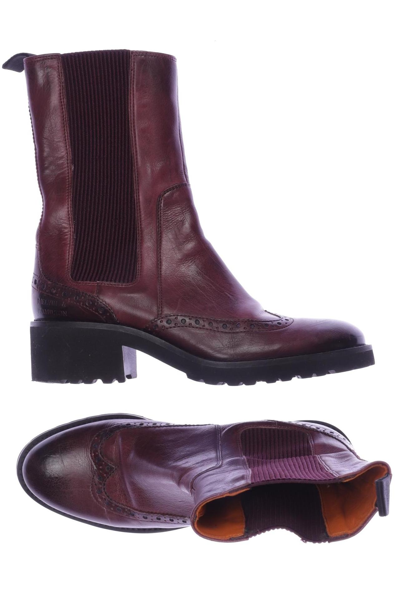 

Melvin & Hamilton Damen Stiefelette, bordeaux, Gr. 37