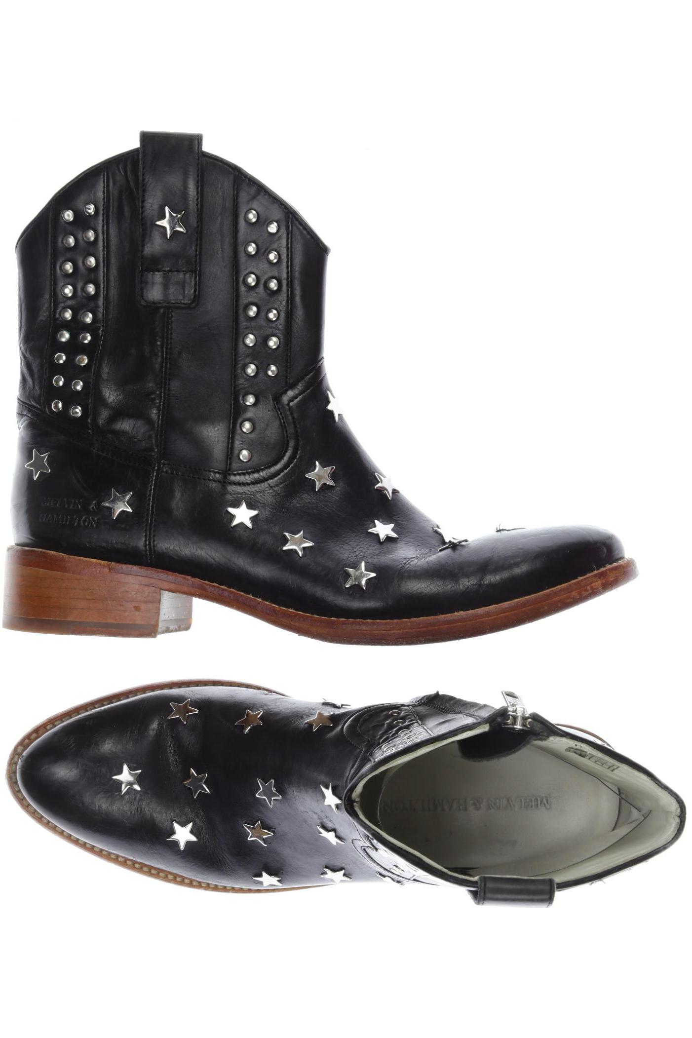 

Melvin & Hamilton Damen Stiefelette, schwarz, Gr. 38