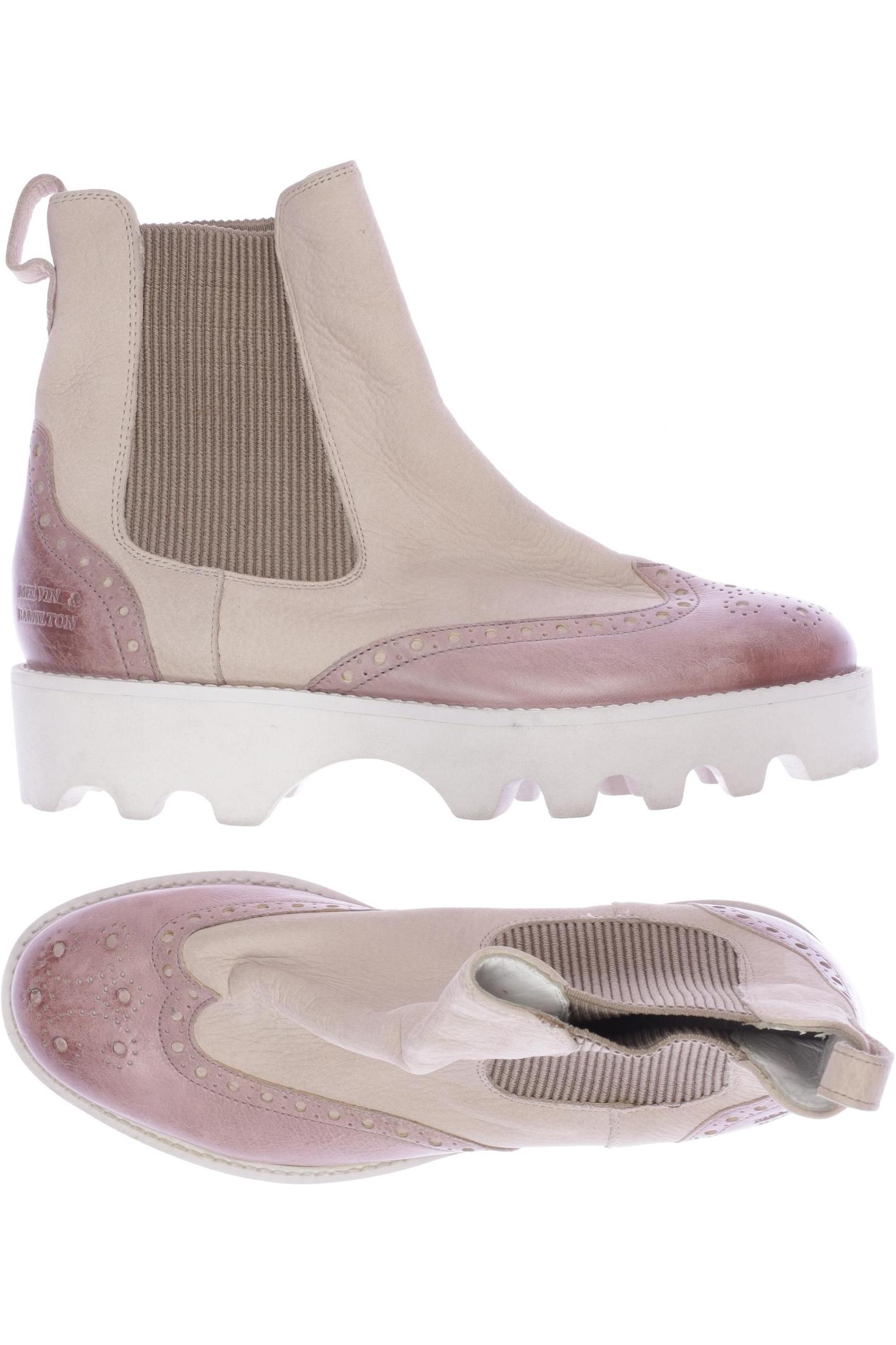 

Melvin & Hamilton Damen Stiefelette, cremeweiß, Gr. 37