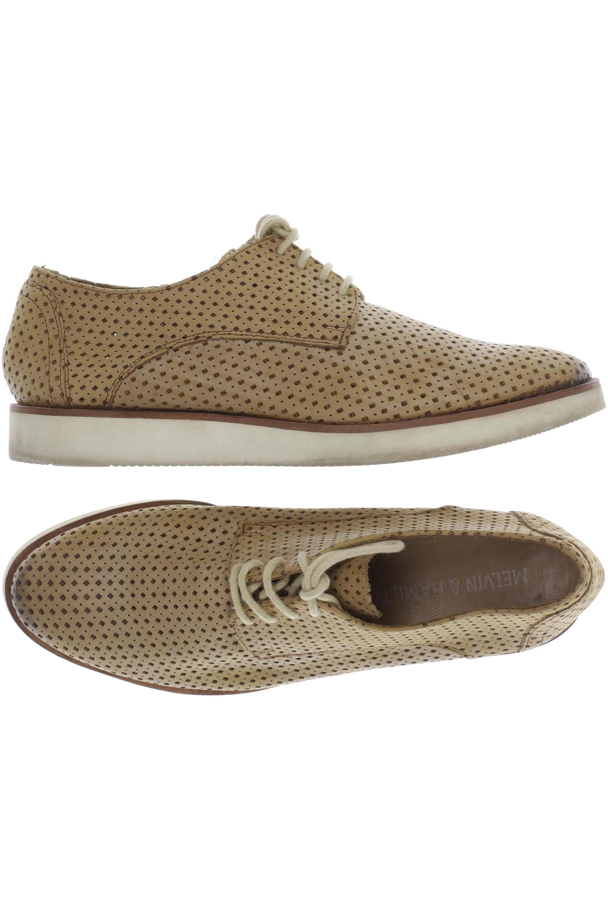 

Melvin & Hamilton Damen Halbschuh, beige, Gr. 38
