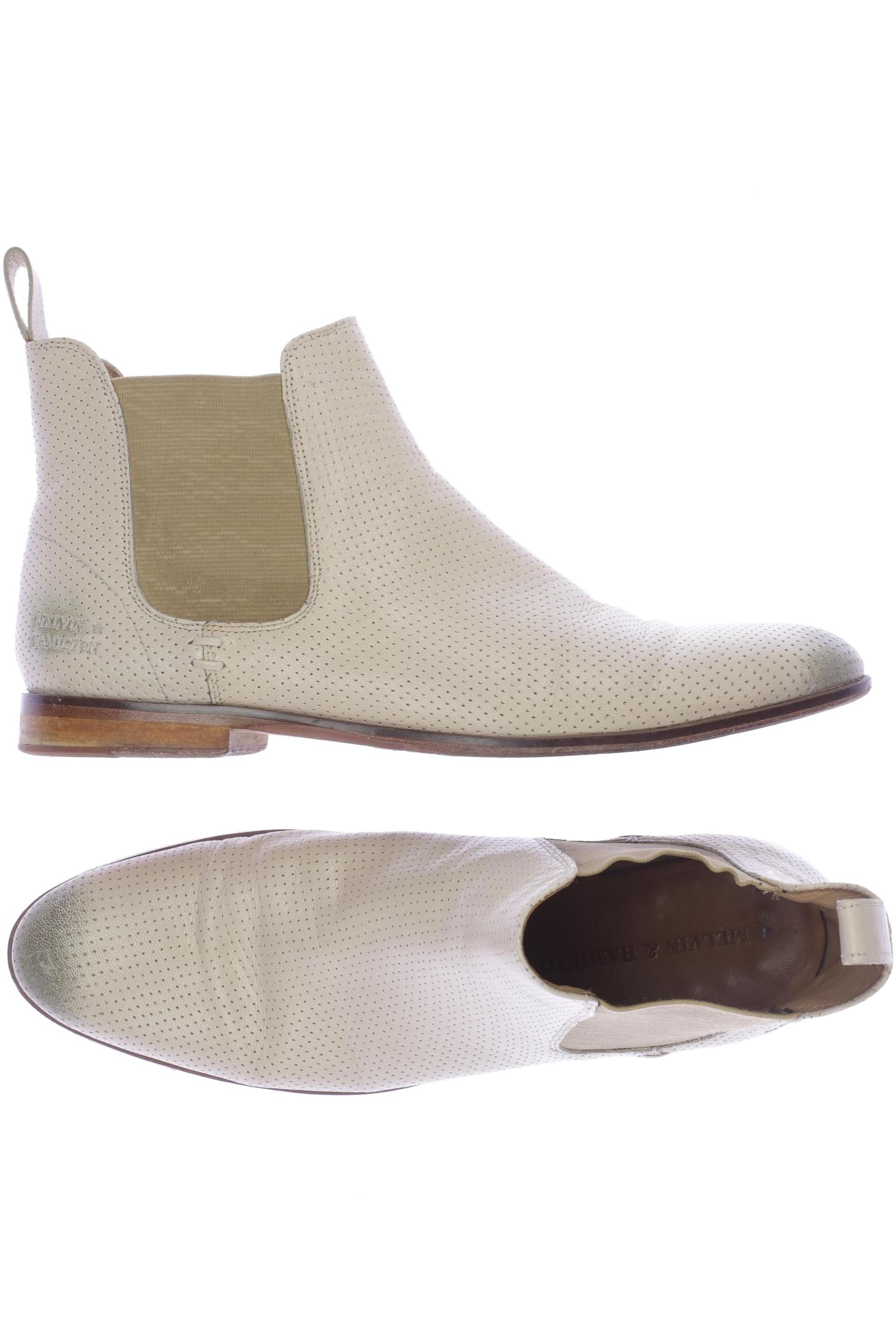 

Melvin & Hamilton Damen Stiefelette, cremeweiß