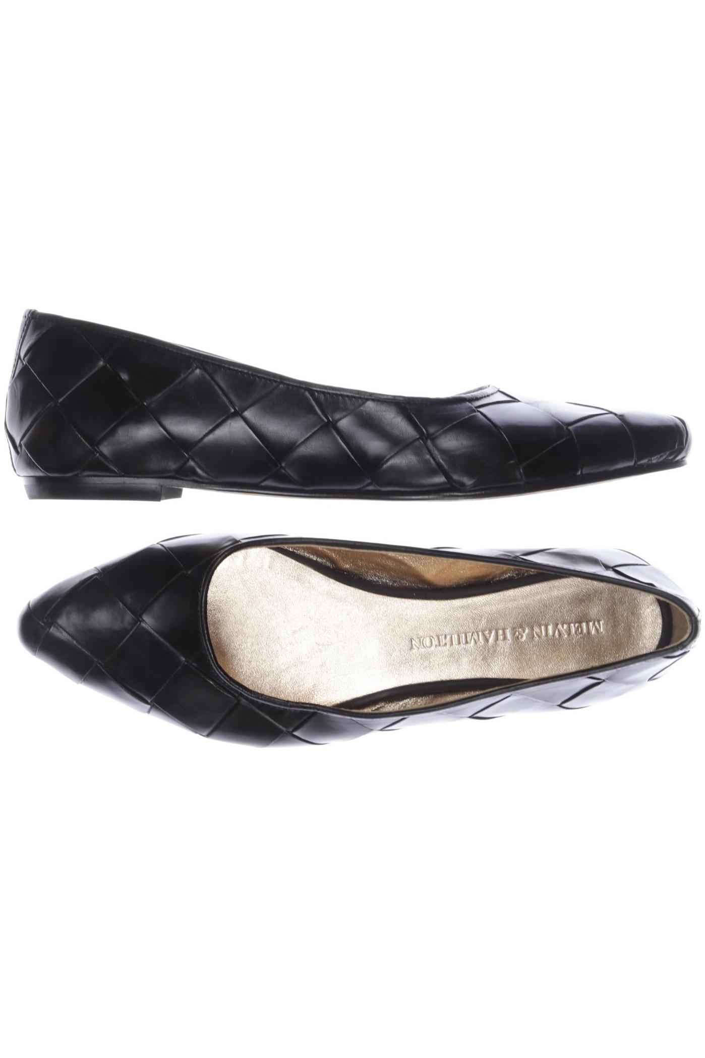 

Melvin & Hamilton Damen Ballerinas, schwarz, Gr. 38