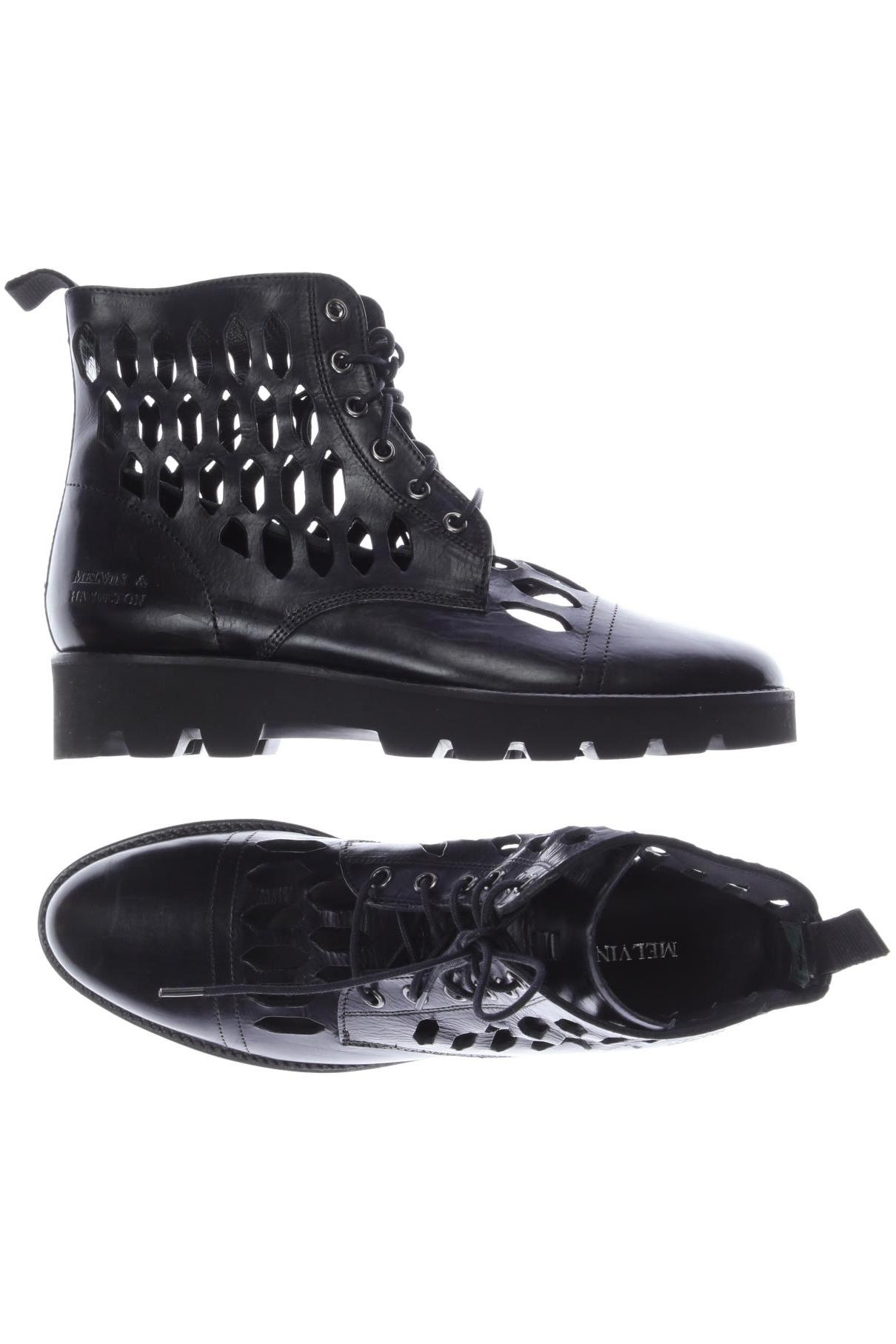Thumbnail - Melvin &amp; Hamilton Damen Stiefelette, schwarz, Gr. 36