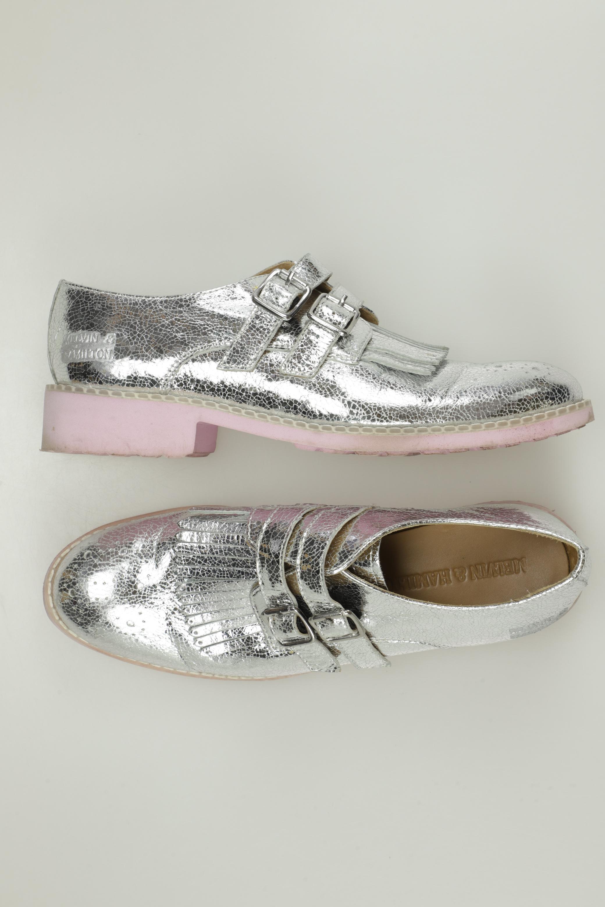 

Melvin & Hamilton Damen Halbschuh, silber, Gr. 37