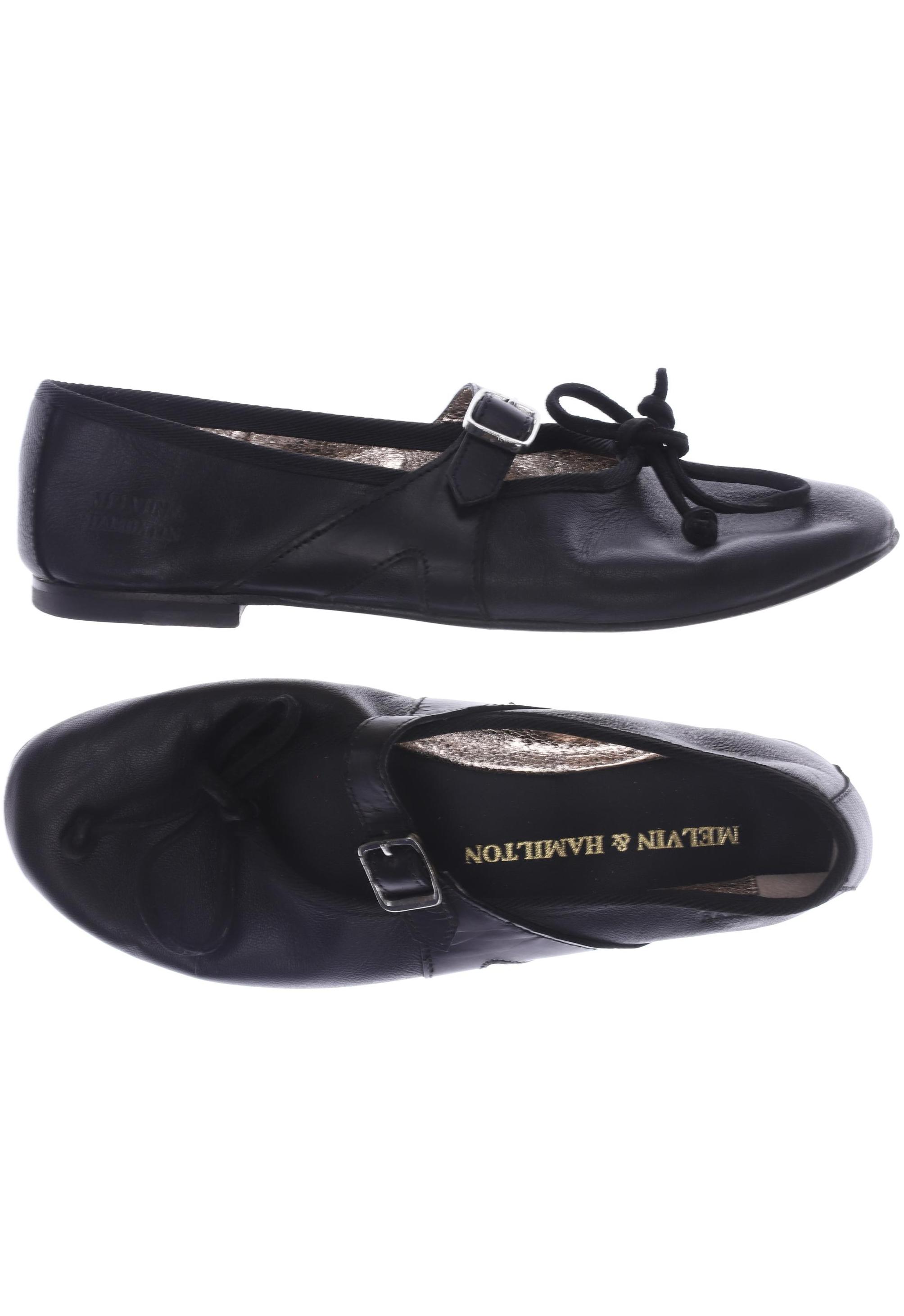 

Melvin & Hamilton Damen Ballerinas, schwarz, Gr. 35