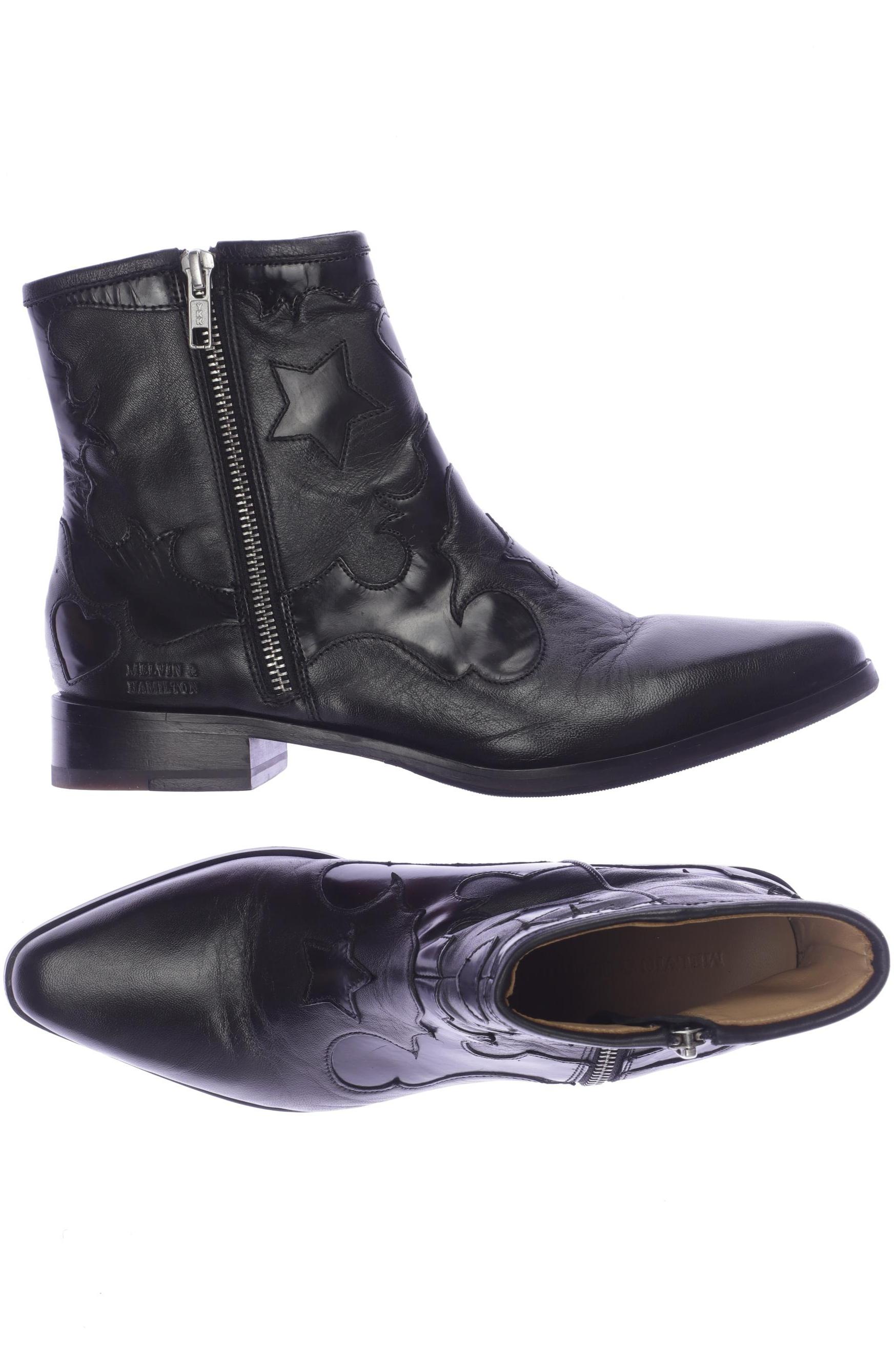

Melvin & Hamilton Damen Stiefelette, schwarz, Gr. 38
