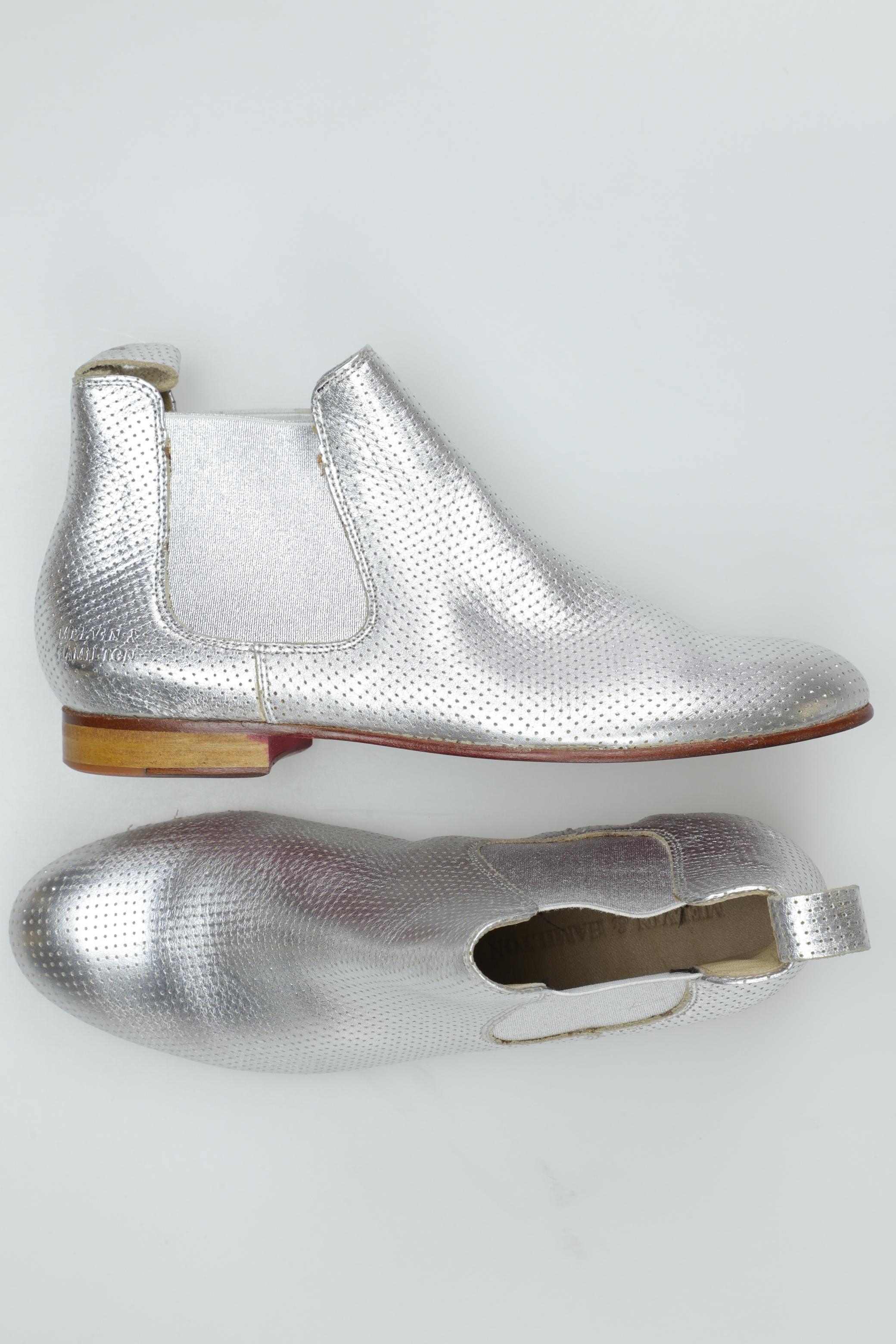 

Melvin & Hamilton Damen Stiefelette, silber, Gr. 36