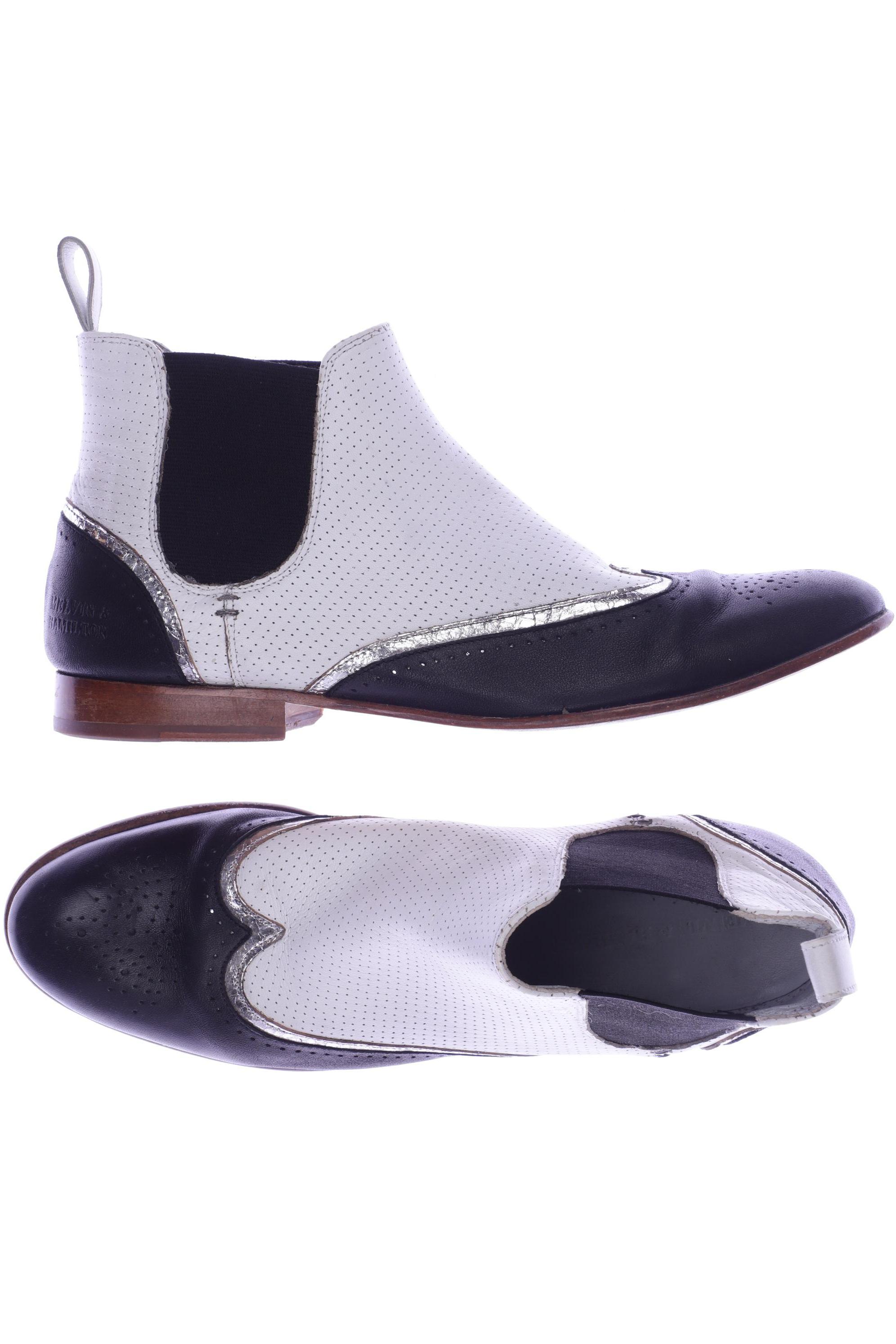 

Melvin & Hamilton Damen Stiefelette, weiß