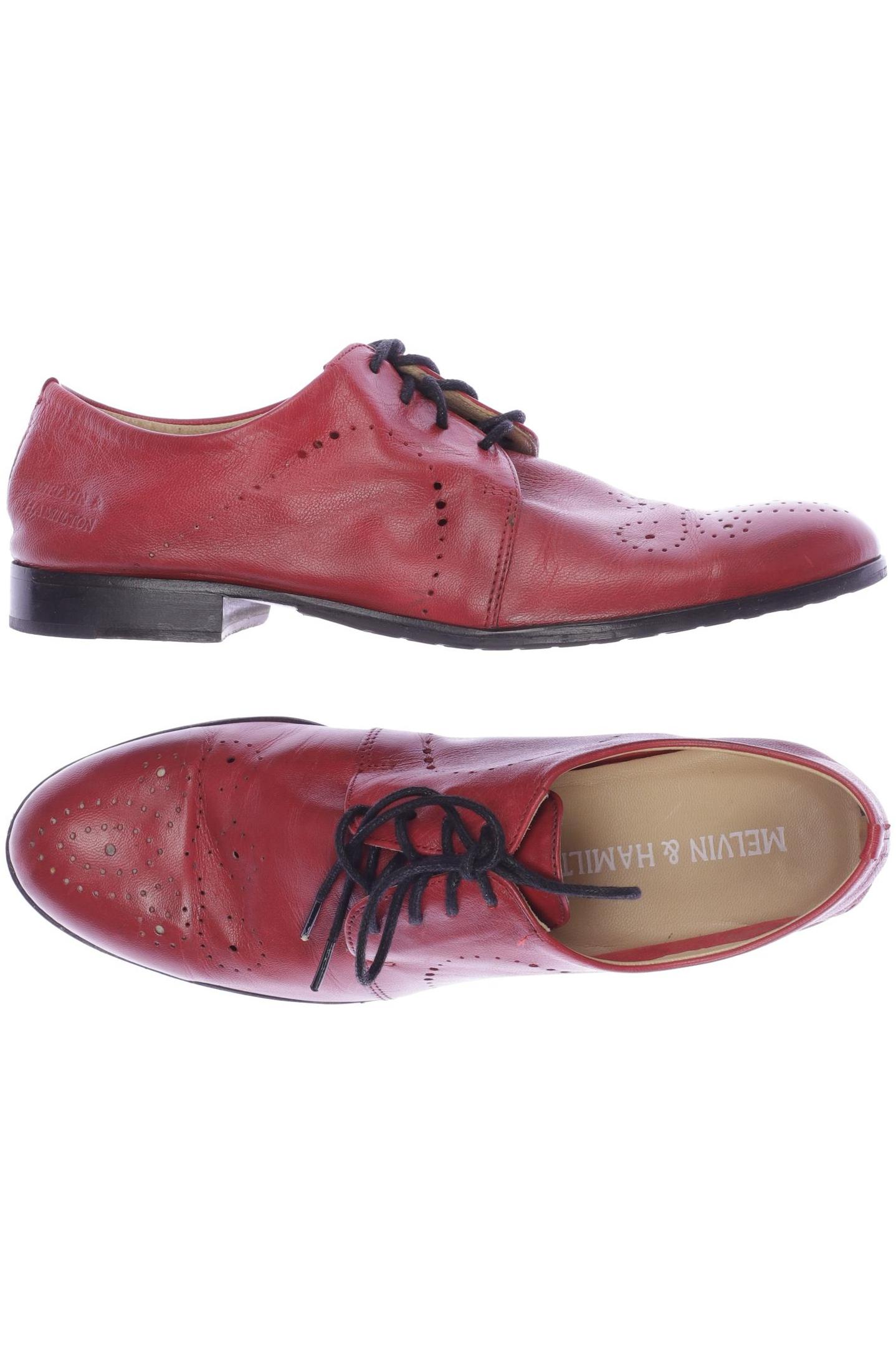 

Melvin & Hamilton Damen Halbschuh, rot, Gr. 36