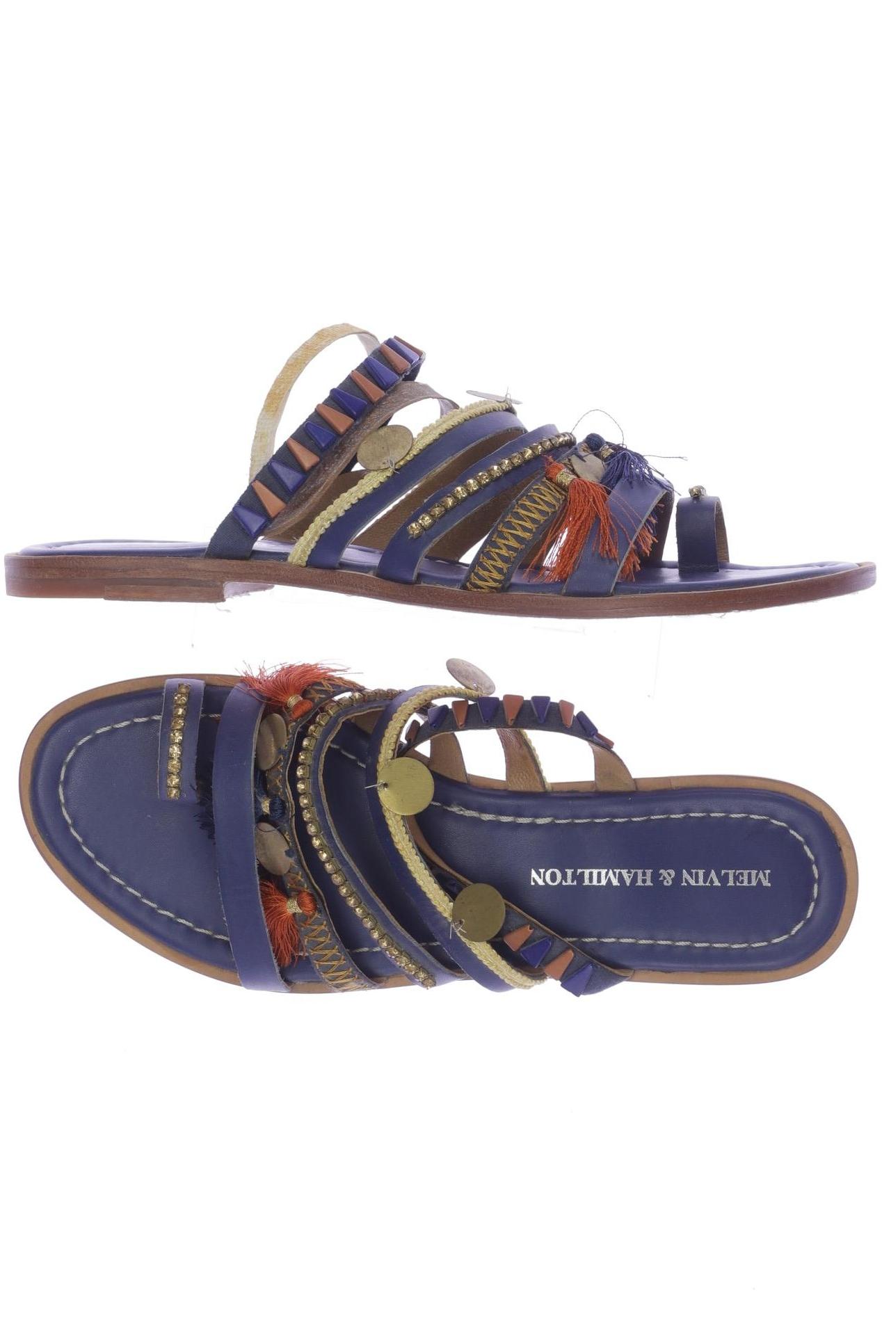 

Melvin & Hamilton Damen Sandale, marineblau, Gr. 39