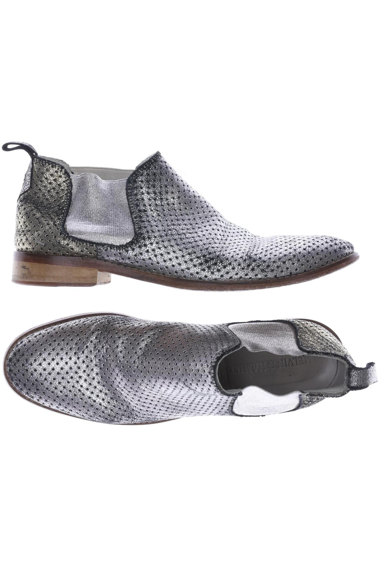 

Melvin & Hamilton Damen Stiefelette, silber, Gr. 39