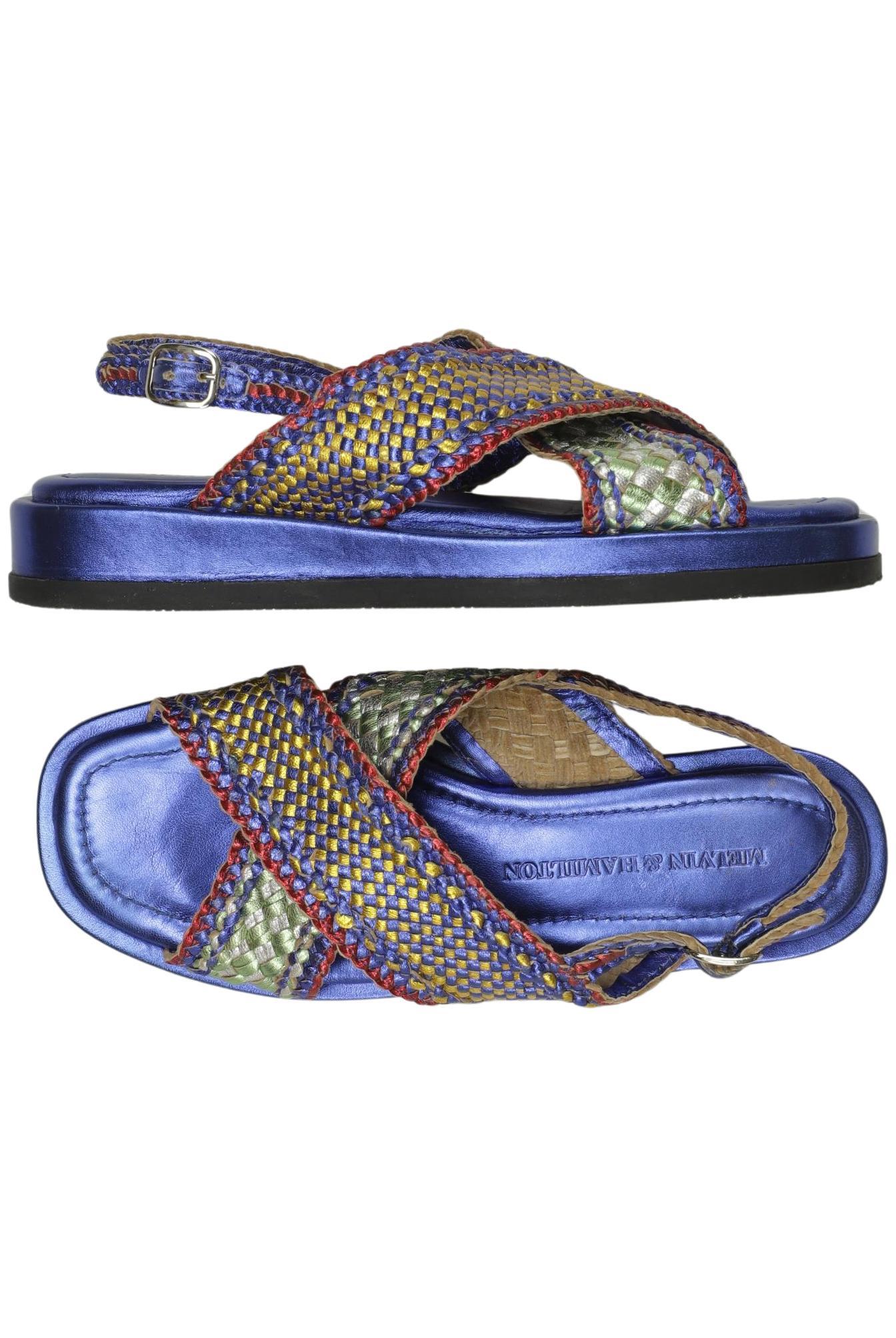 

Melvin & Hamilton Damen Sandale, blau, Gr. 38