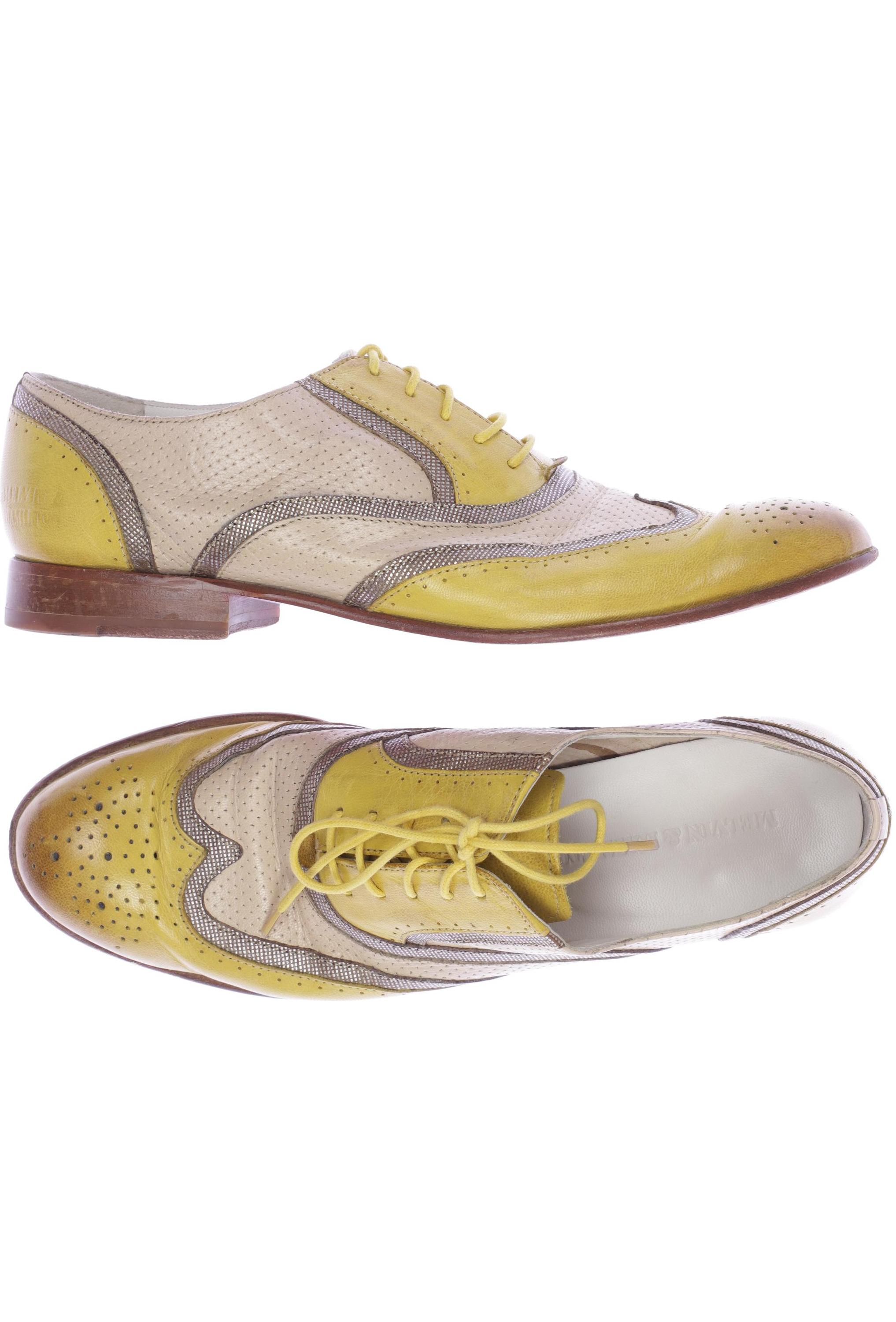 

Melvin & Hamilton Damen Halbschuh, gelb, Gr. 38