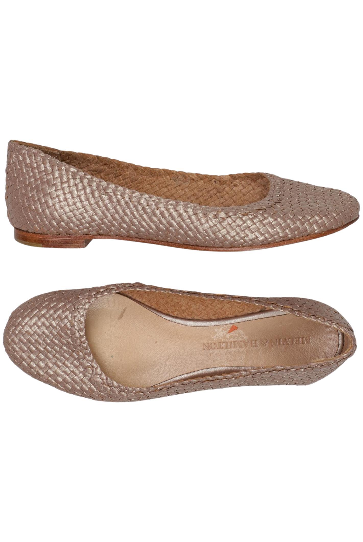 

Melvin & Hamilton Damen Ballerinas, silber, Gr. 37