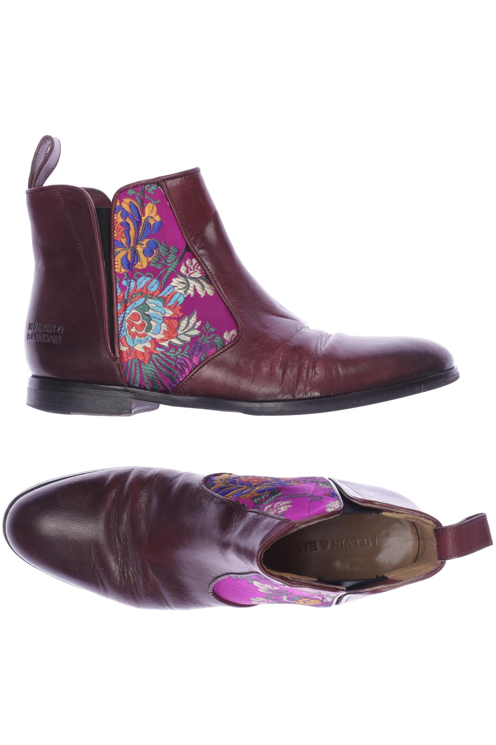 

Melvin & Hamilton Damen Stiefelette, bordeaux, Gr. 37