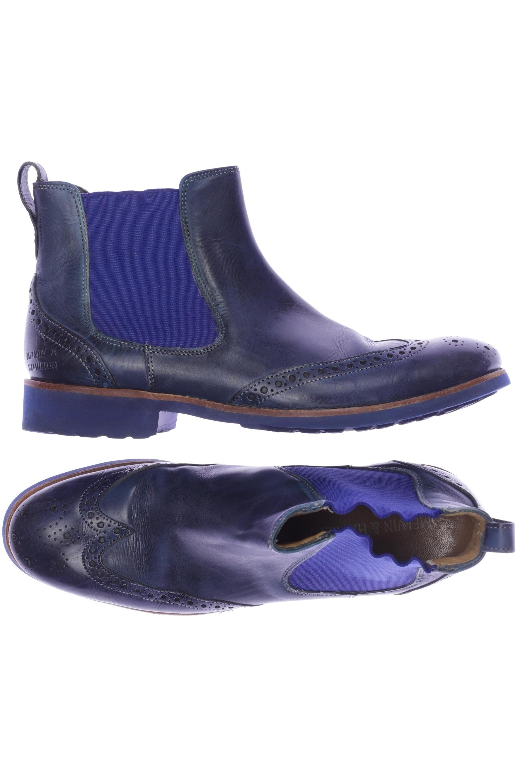 Thumbnail - Melvin &amp; Hamilton Damen Stiefelette, marineblau, Gr. 40