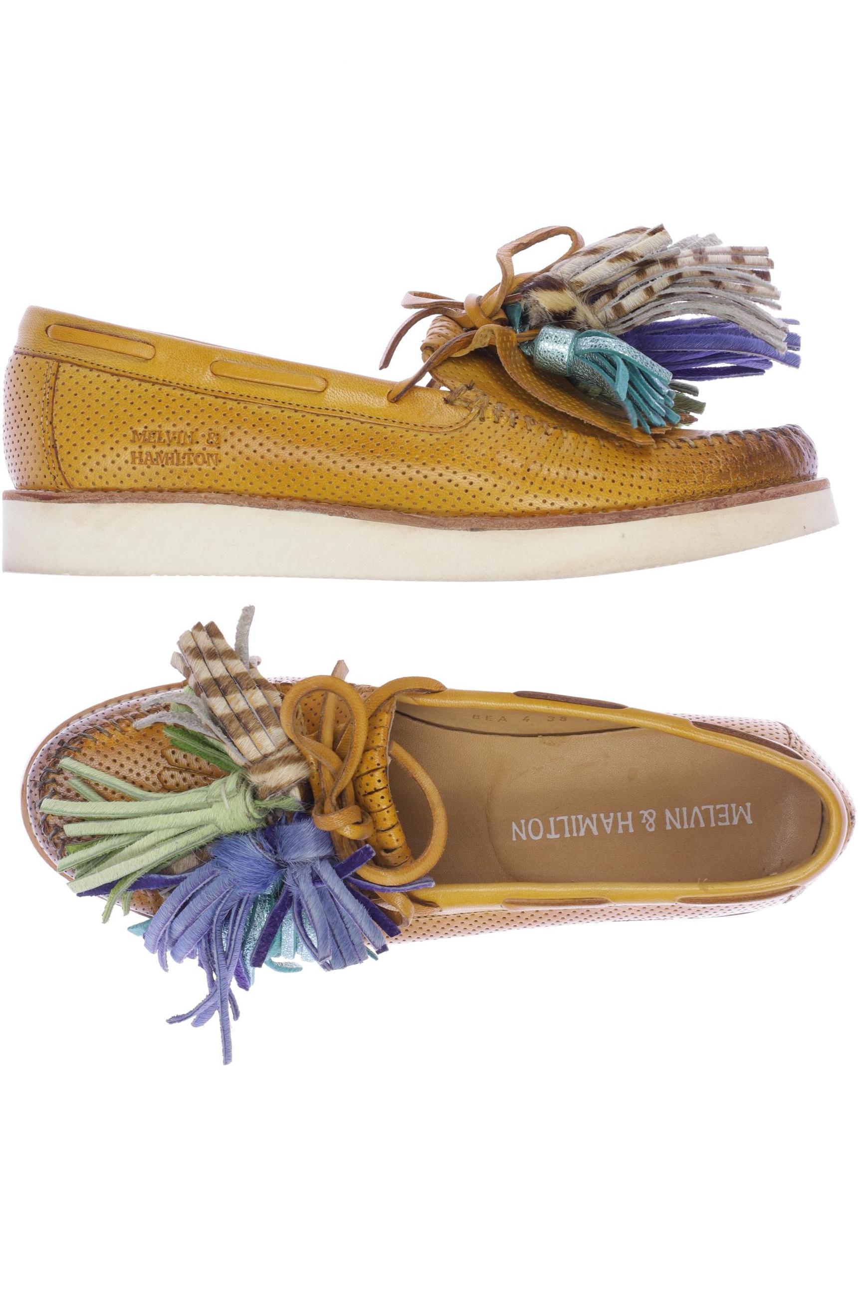 

Melvin & Hamilton Damen Halbschuh, gelb, Gr. 38
