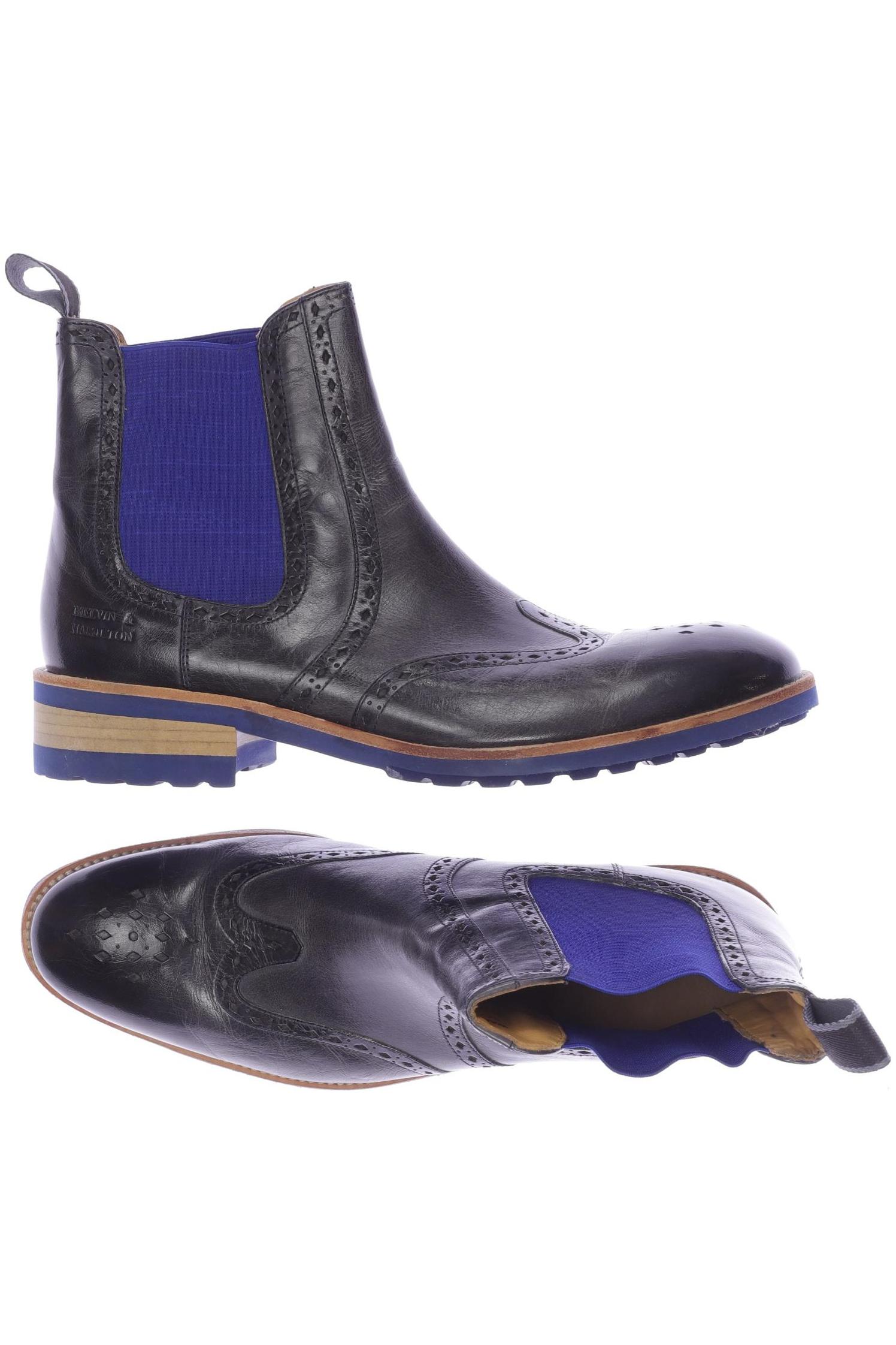 

Melvin & Hamilton Herren Stiefel, marineblau