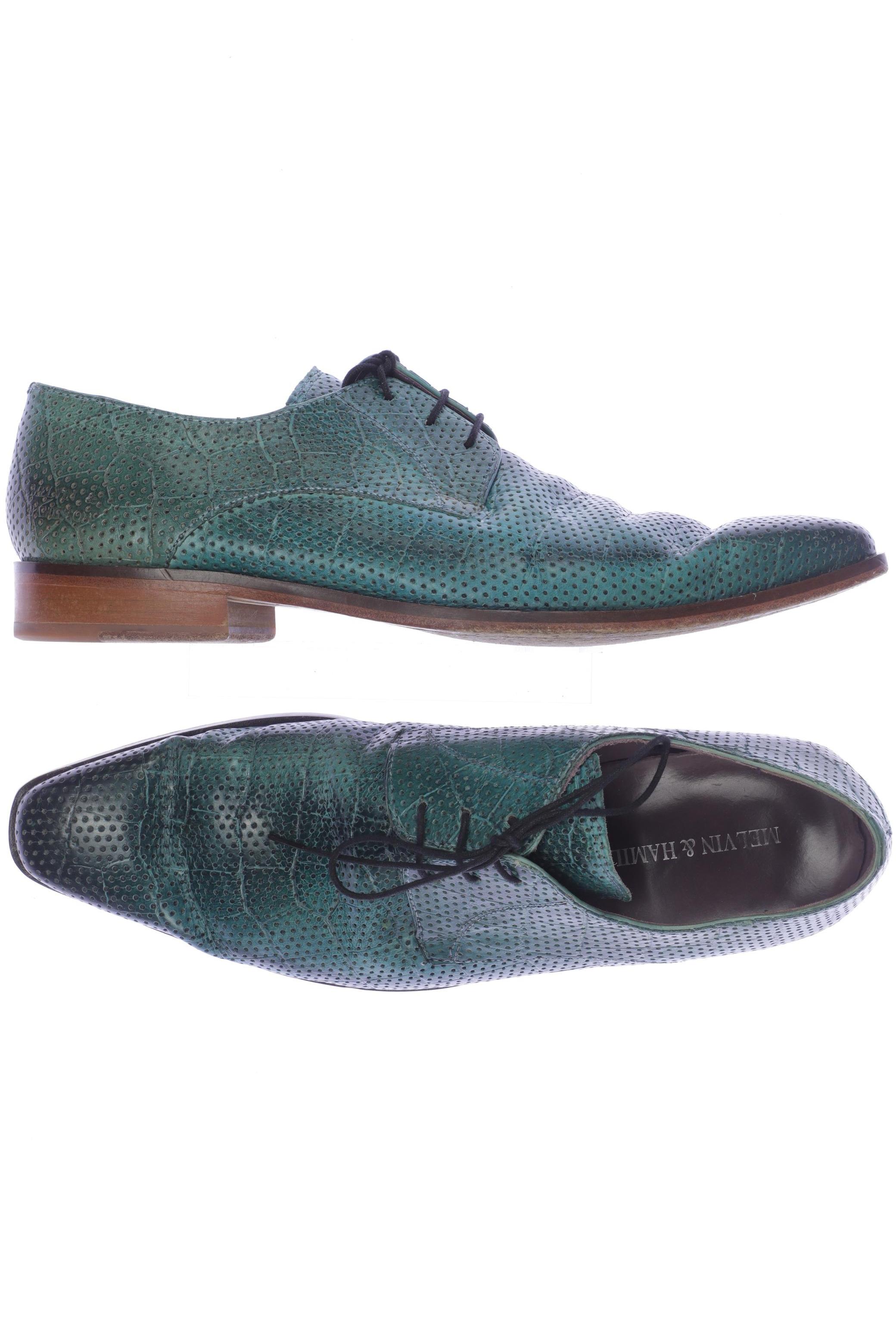 

Melvin & Hamilton Herren Halbschuh, türkis, Gr. 42