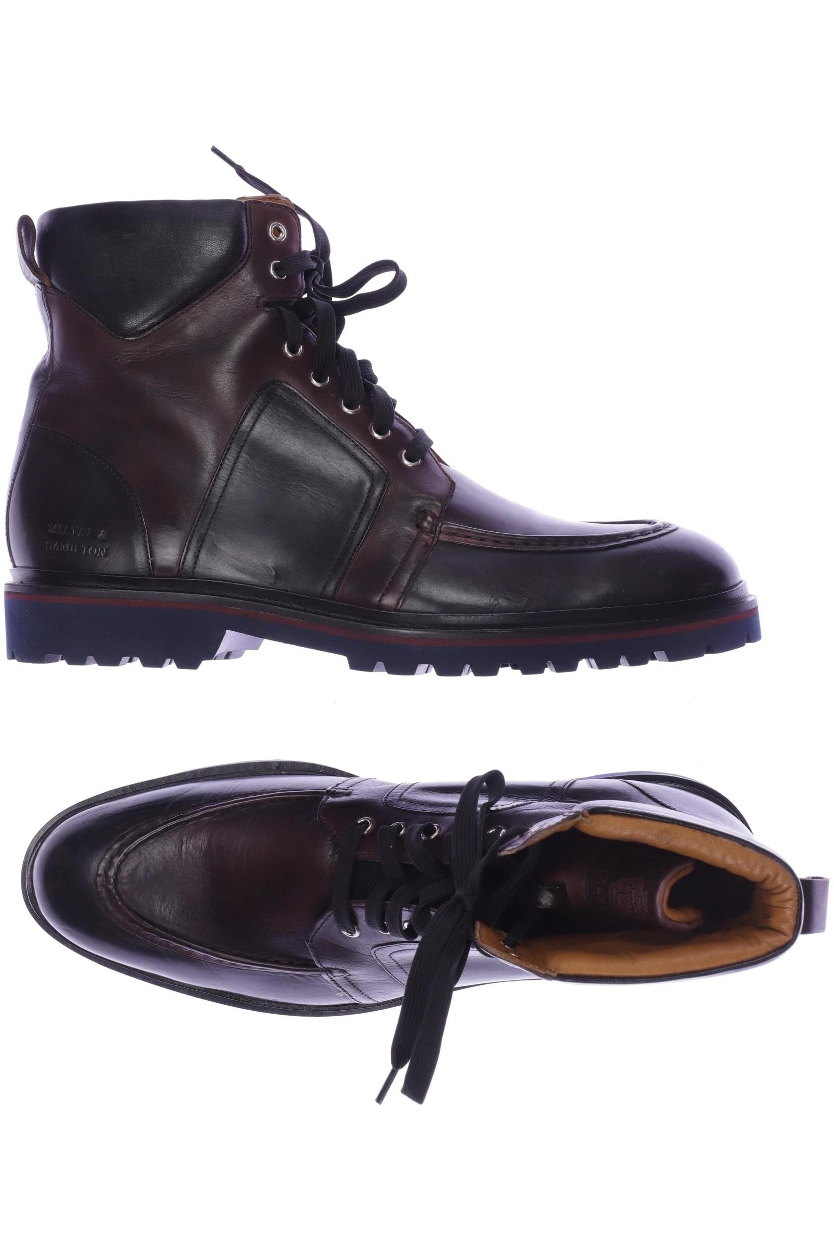 

Melvin & Hamilton Herren Stiefel, bordeaux, Gr. 44