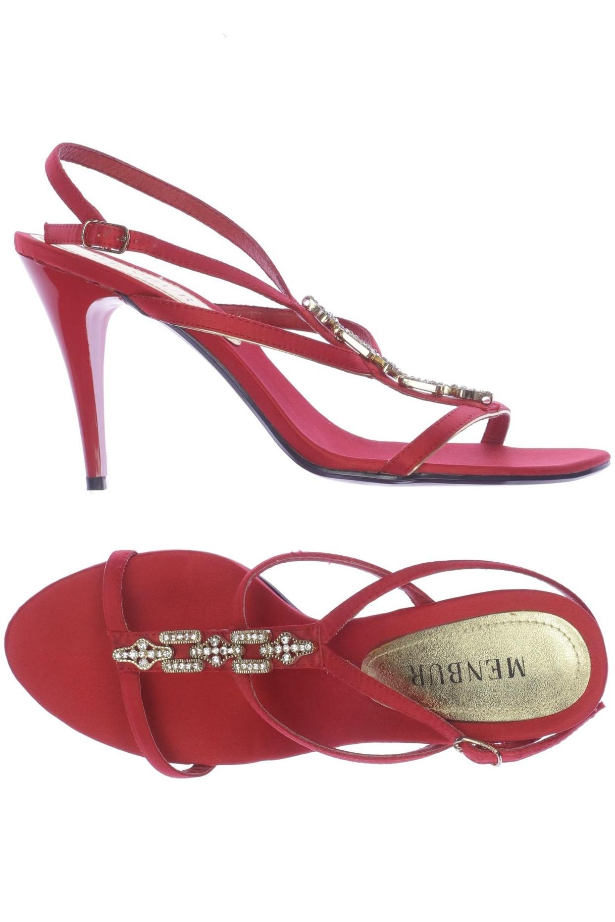 Thumbnail - Menbur Damen Pumps, rot, Gr. 38