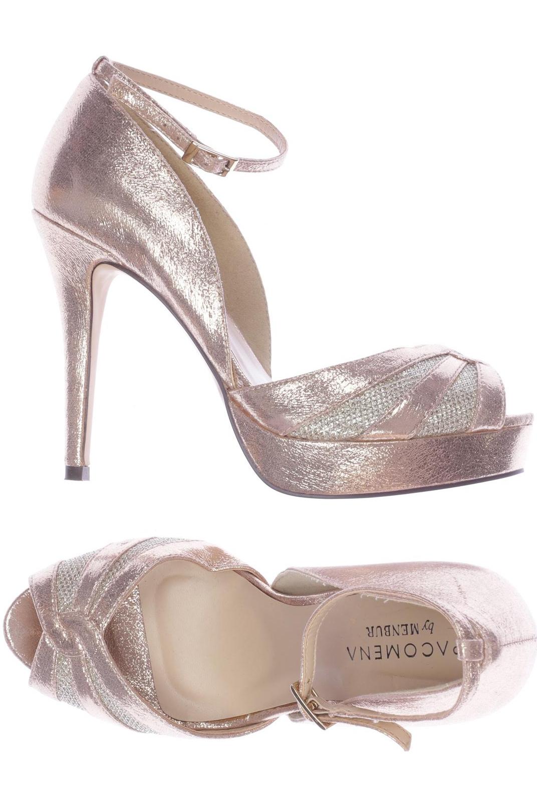 

Menbur Damen Pumps, gold, Gr. 38