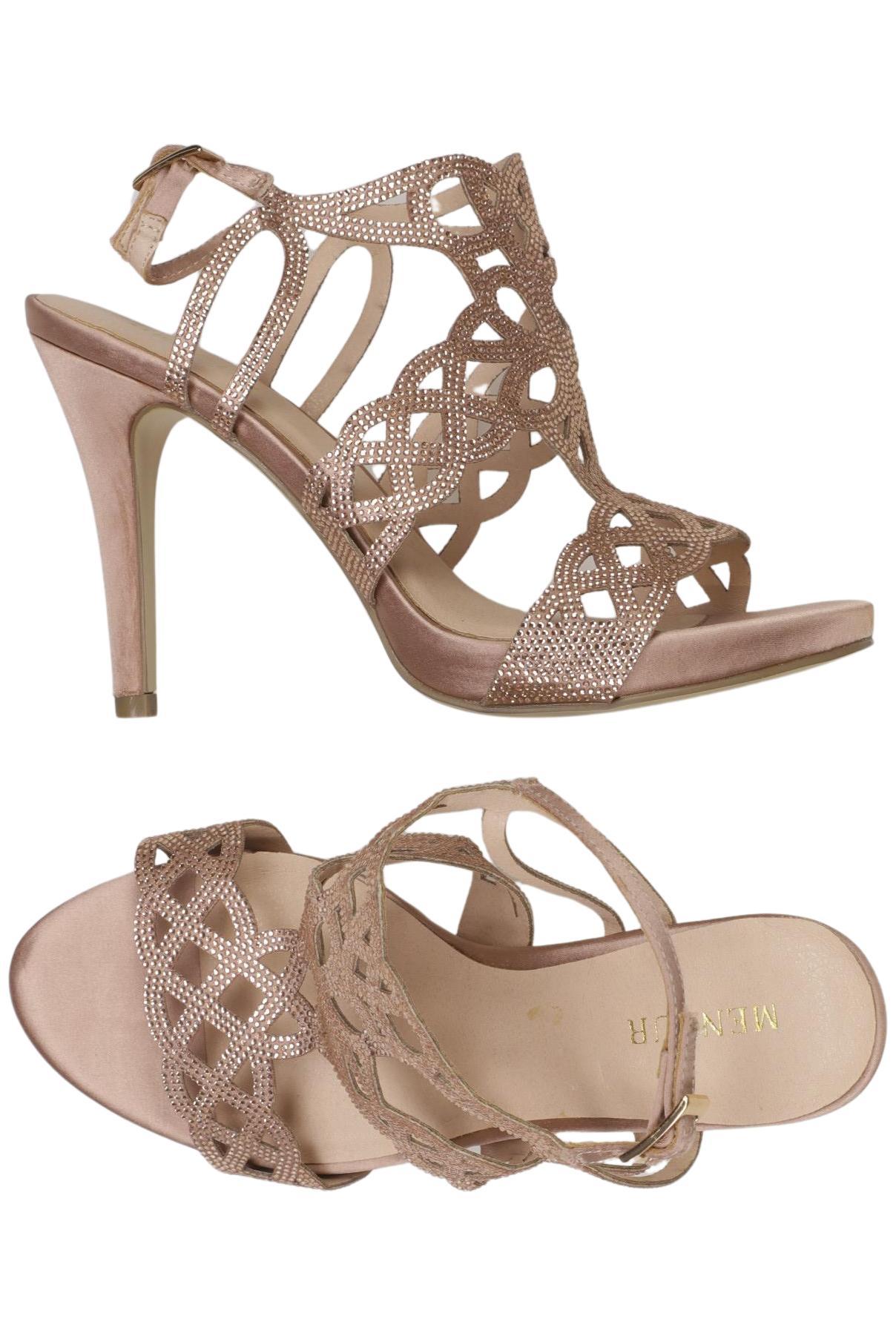 

Menbur Damen Sandale, gold, Gr. 37