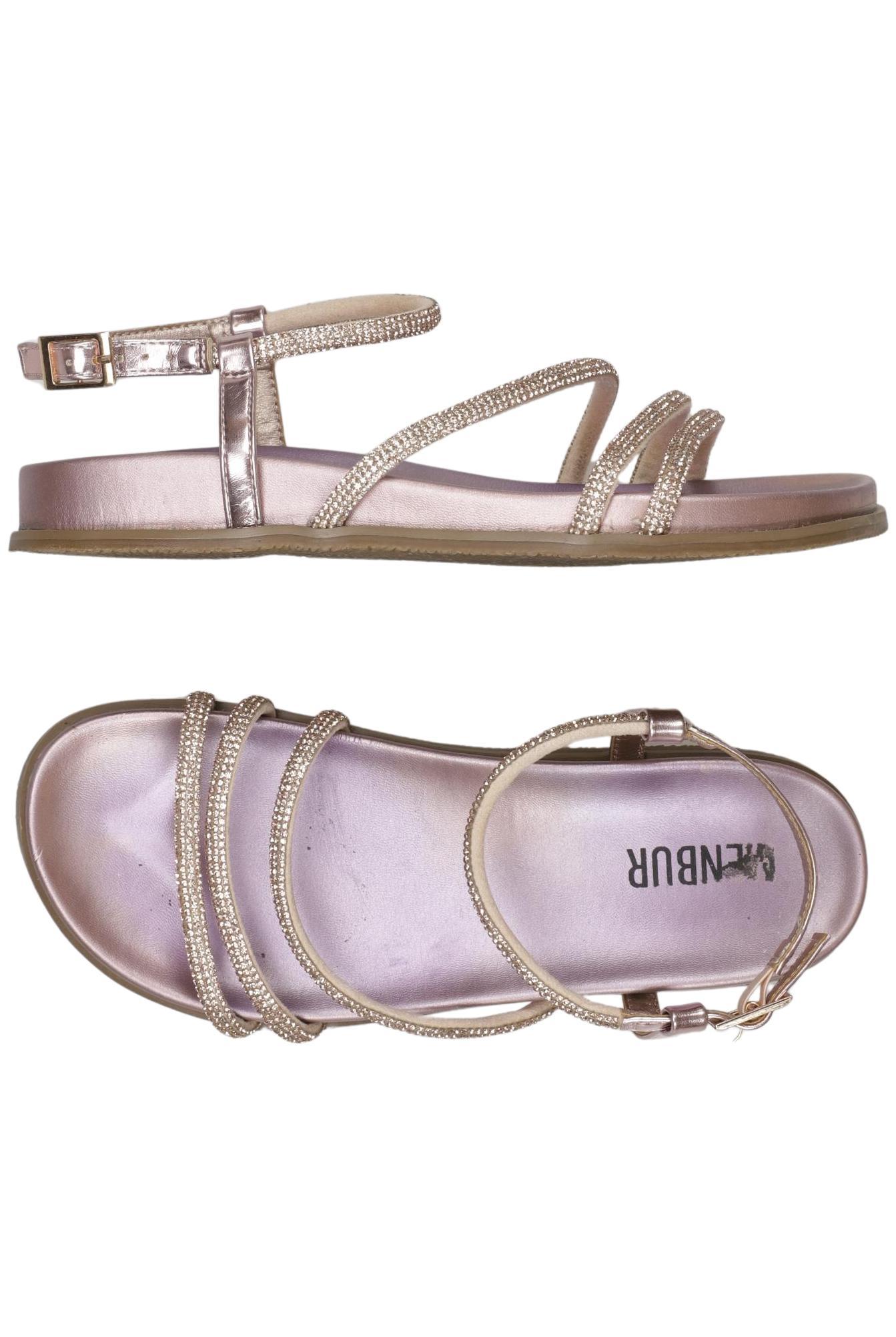 

Menbur Damen Sandale, gold, Gr. 37