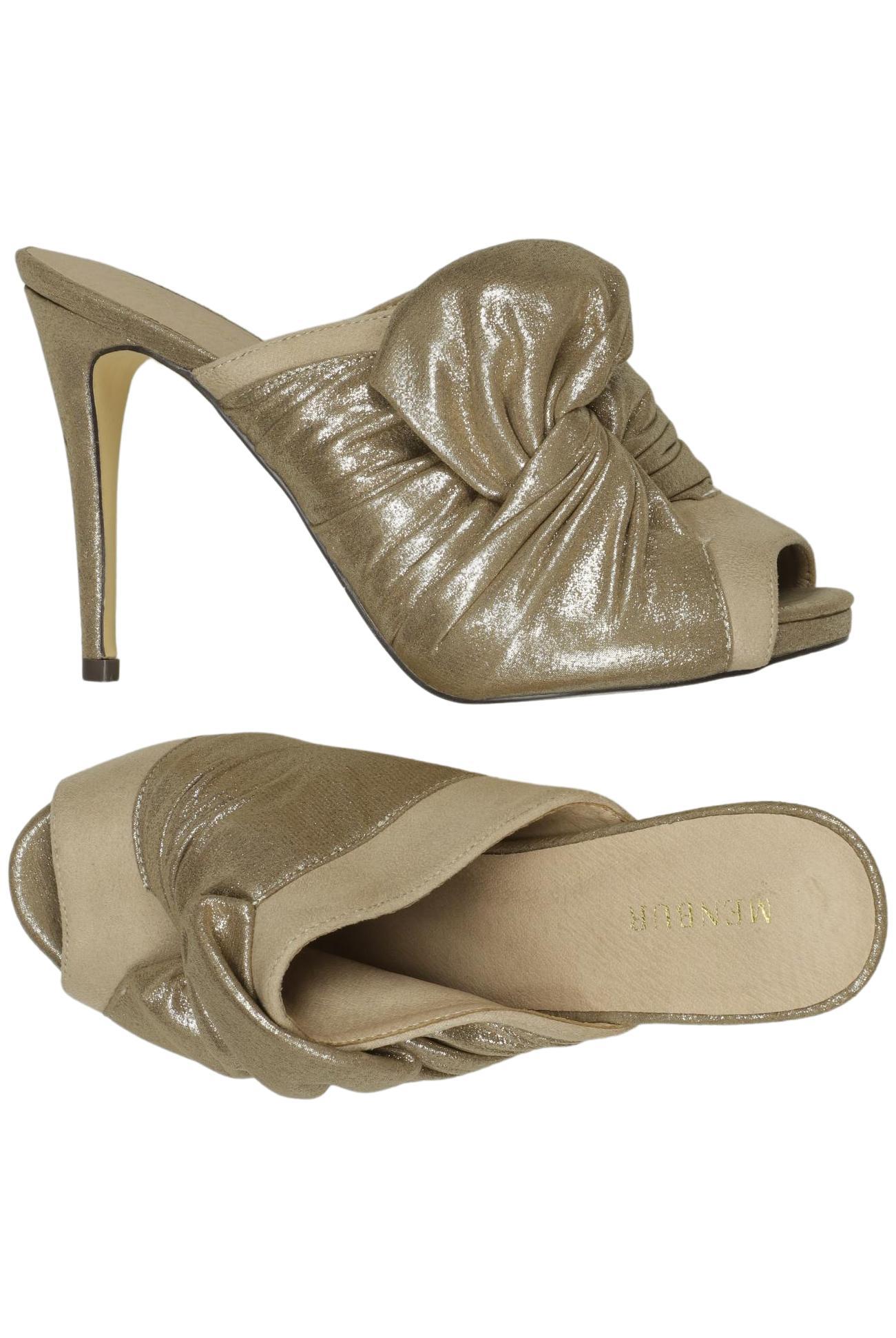 

Menbur Damen Sandale, beige, Gr. 40