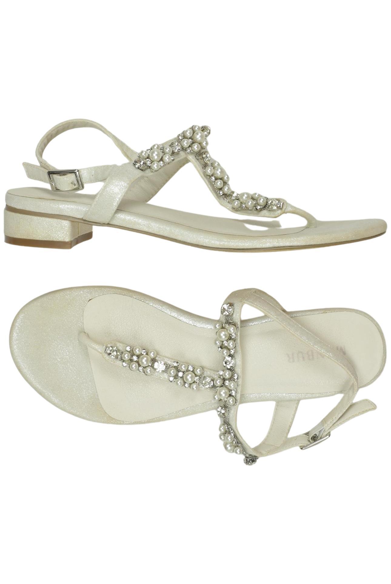 

Menbur Damen Sandale, silber, Gr. 39