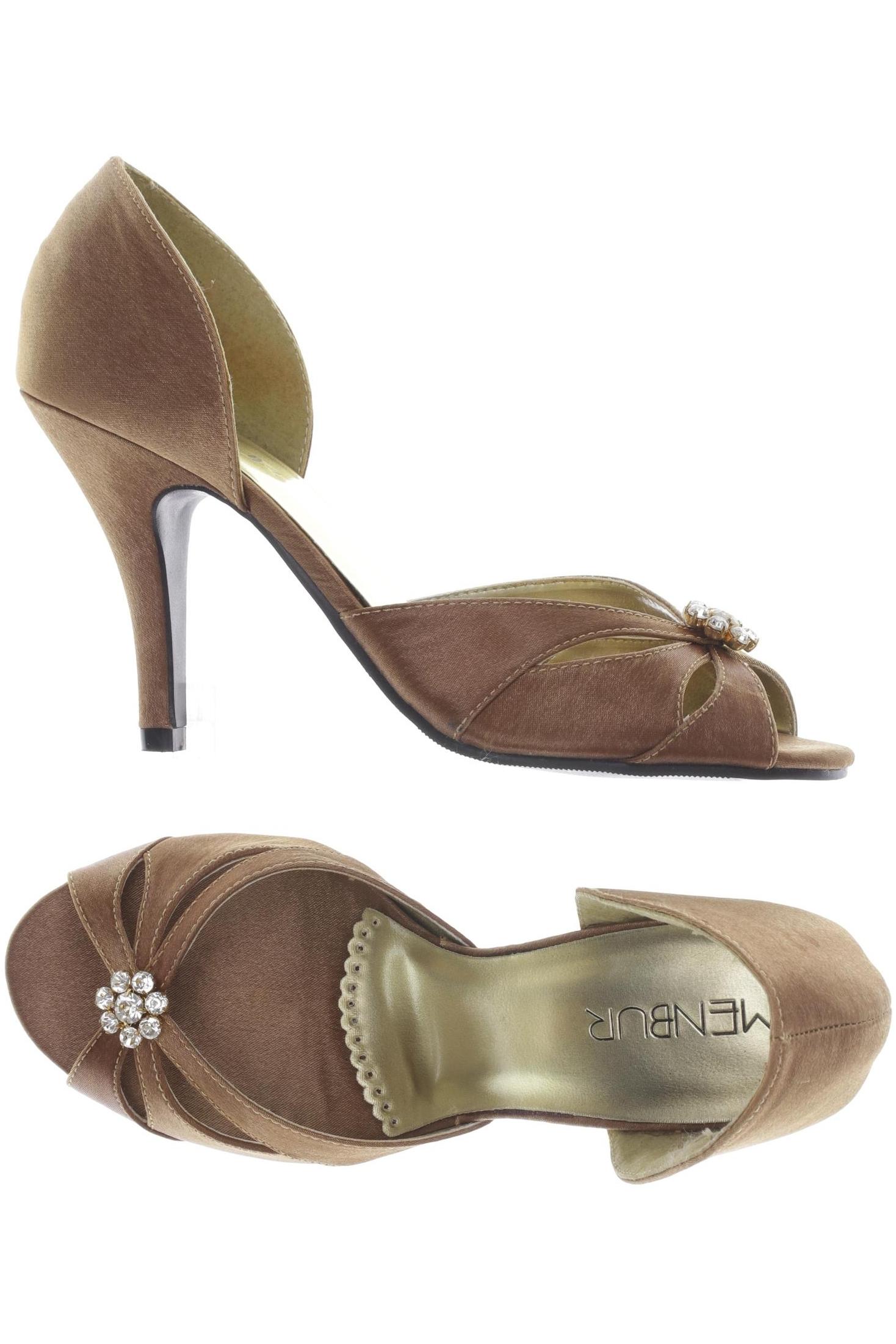 

Menbur Damen Sandale, braun, Gr. 36