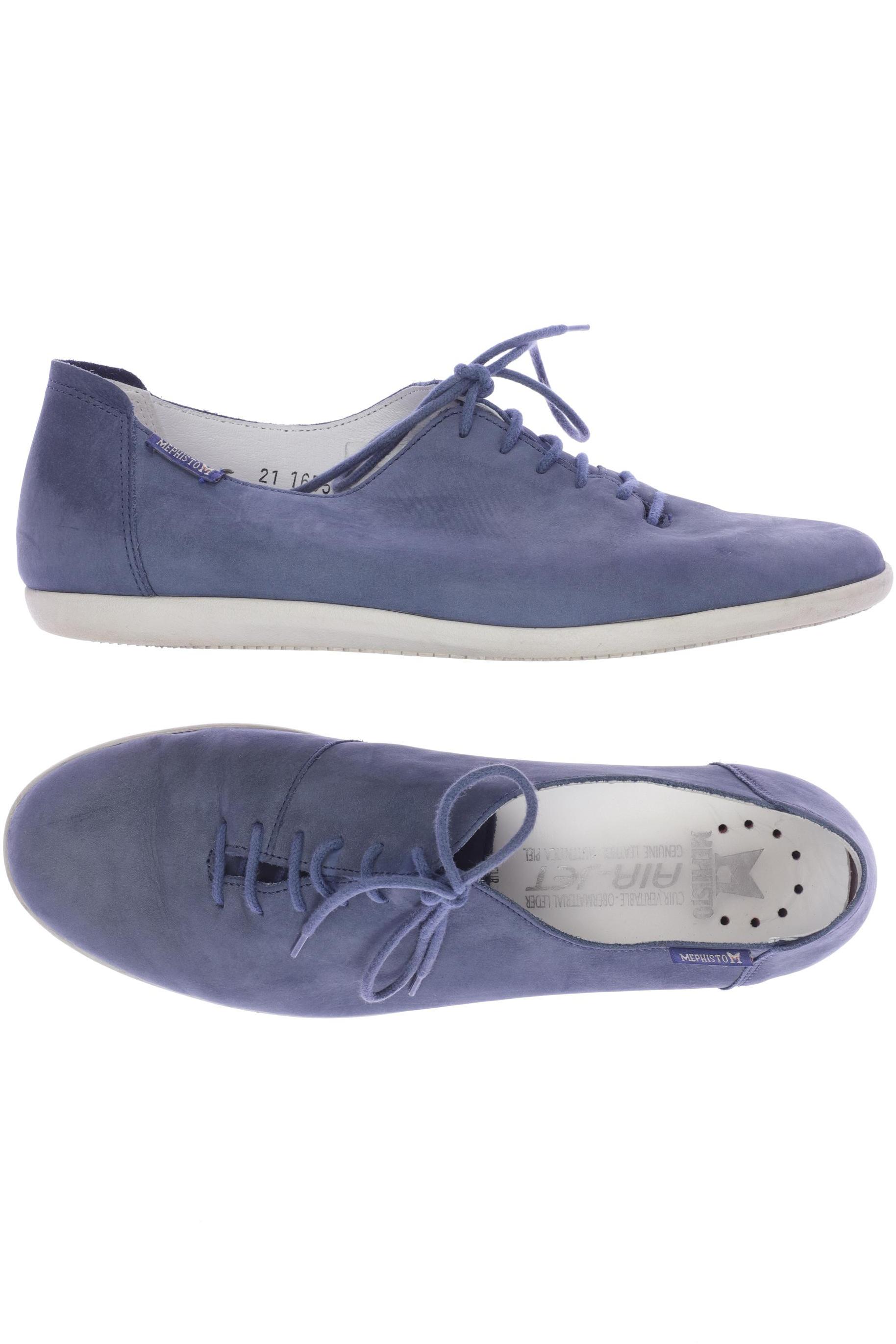 

Mephisto Damen Halbschuh, blau, Gr. 6.5