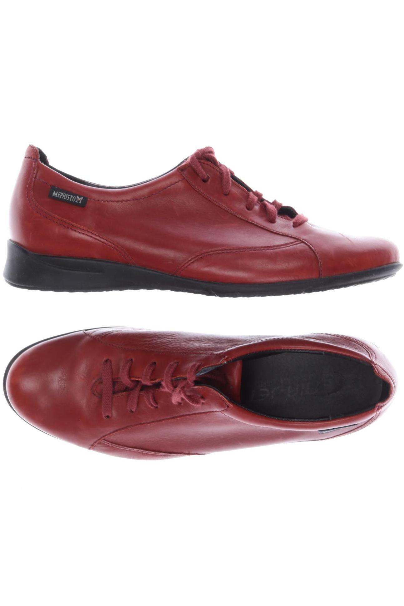 

Mephisto Damen Halbschuh, rot, Gr. 4
