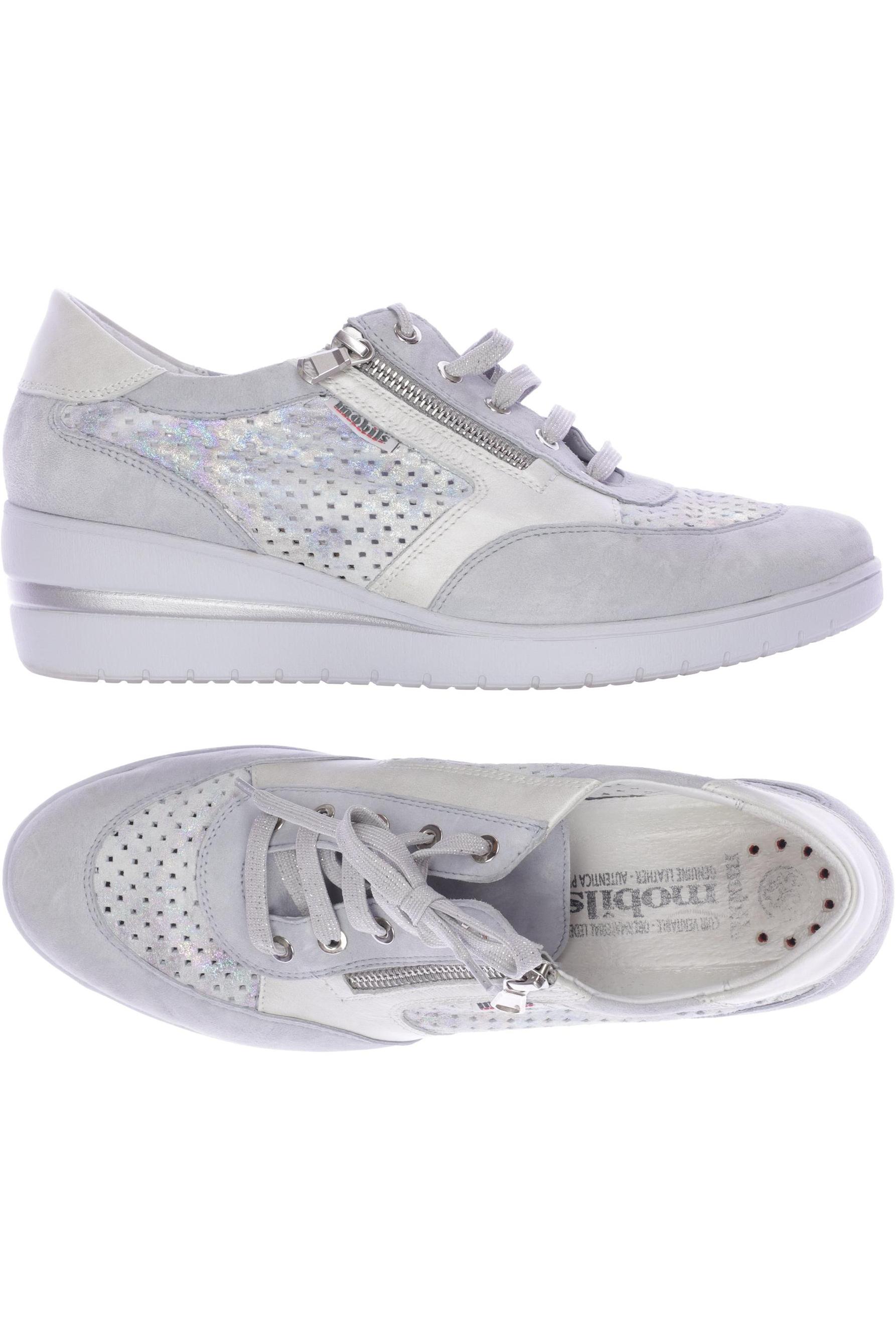 

Mephisto Damen Halbschuh, hellblau, Gr. 10.5