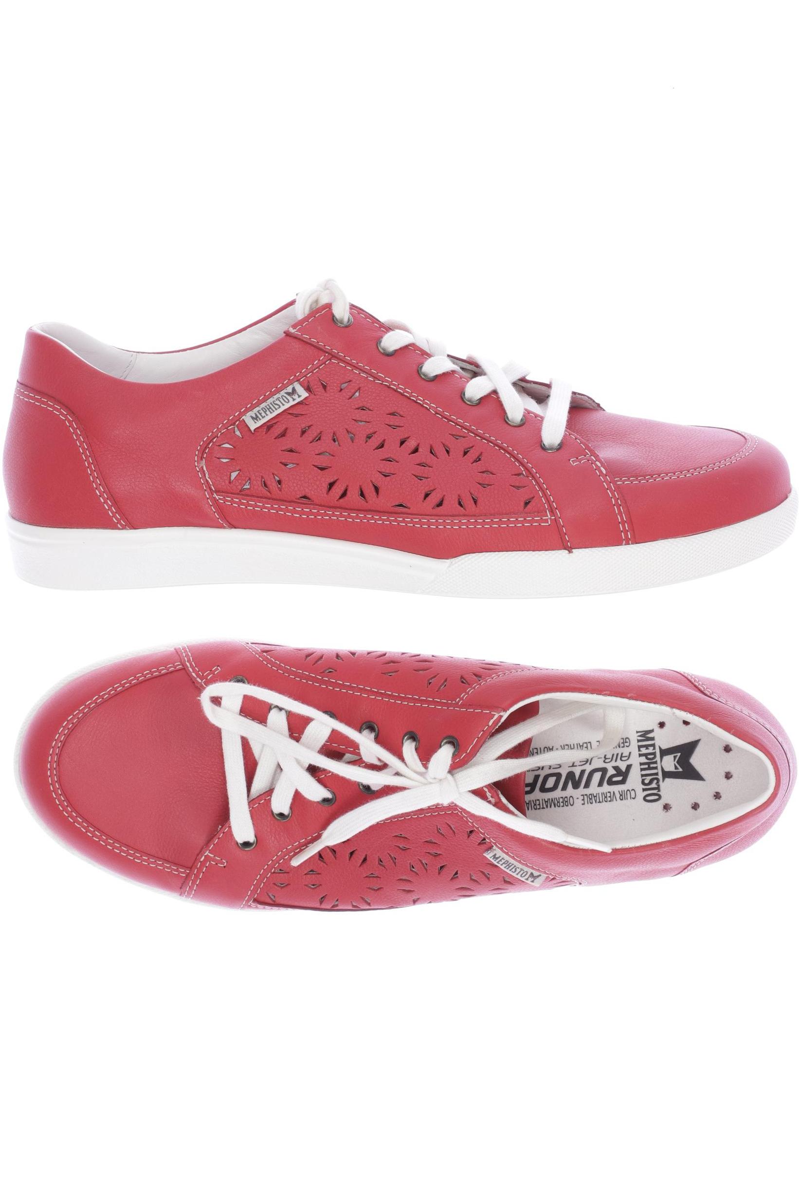

Mephisto Damen Halbschuh, rot, Gr. 6.5