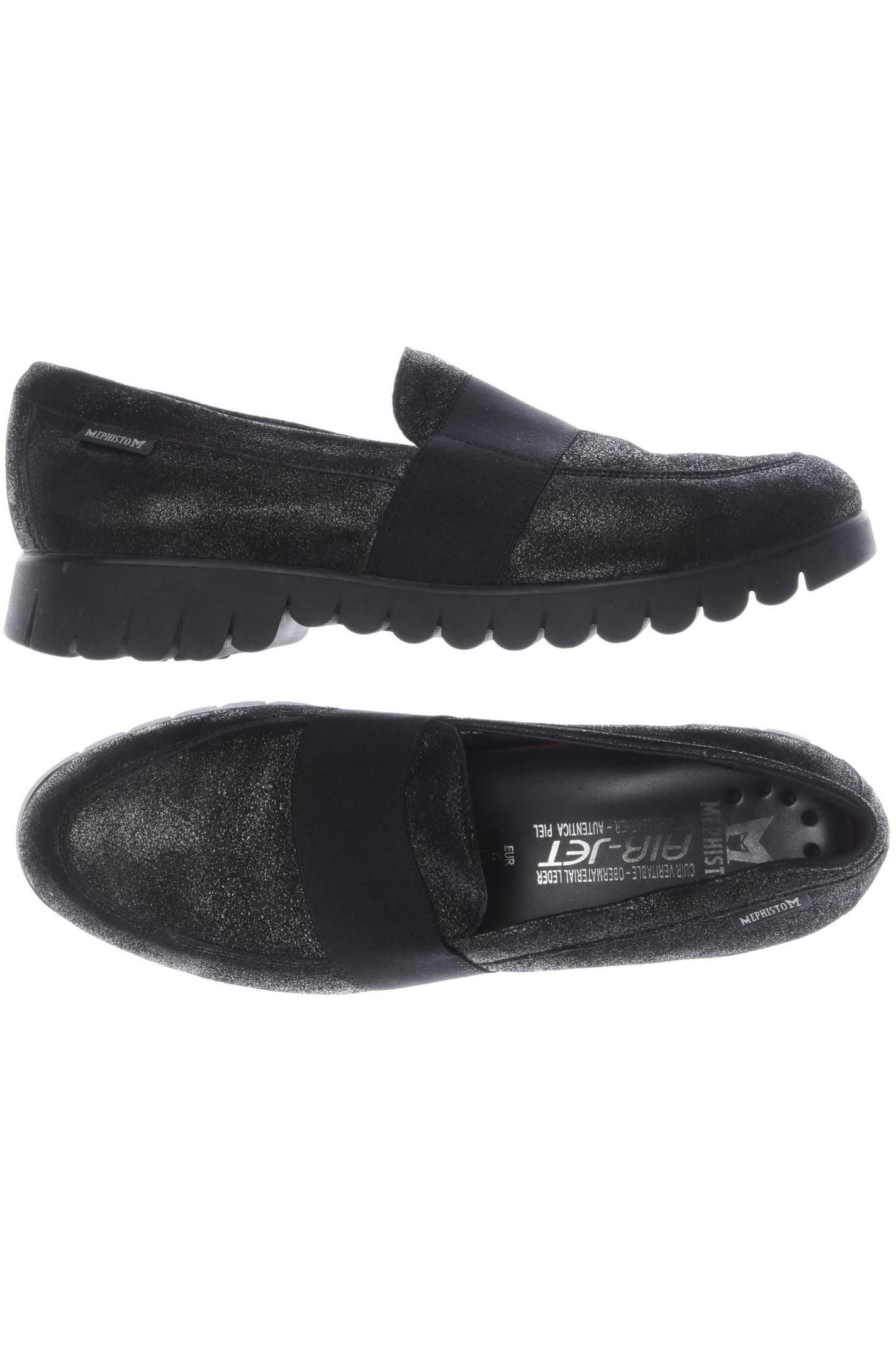 

Mephisto Damen Halbschuh, schwarz, Gr. 8.5