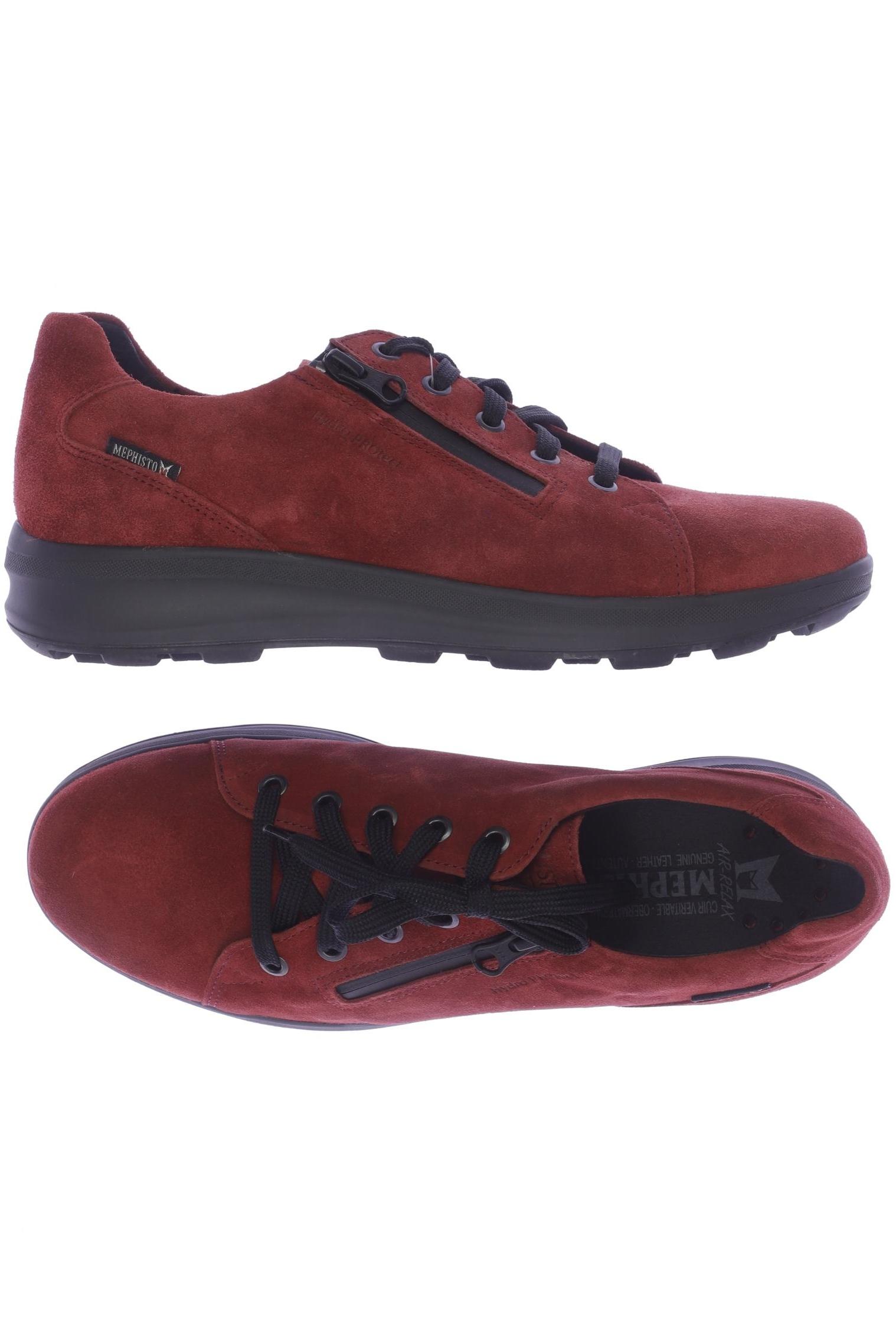 

Mephisto Damen Halbschuh, rot, Gr. 9