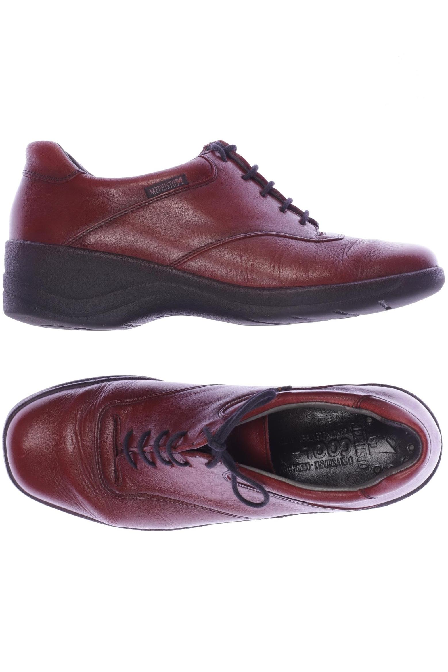 

Mephisto Damen Halbschuh, rot, Gr. 4.5